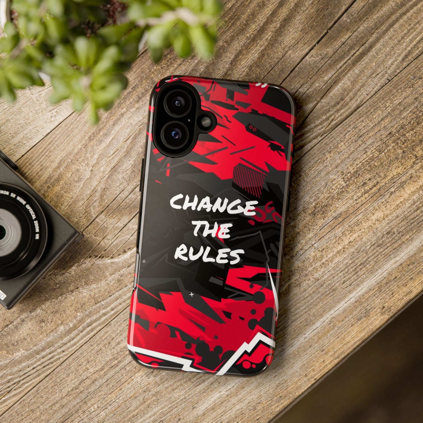 Verander de regels: stevige hoes voor iPhone-, Galaxy- en Pixel-apparaten