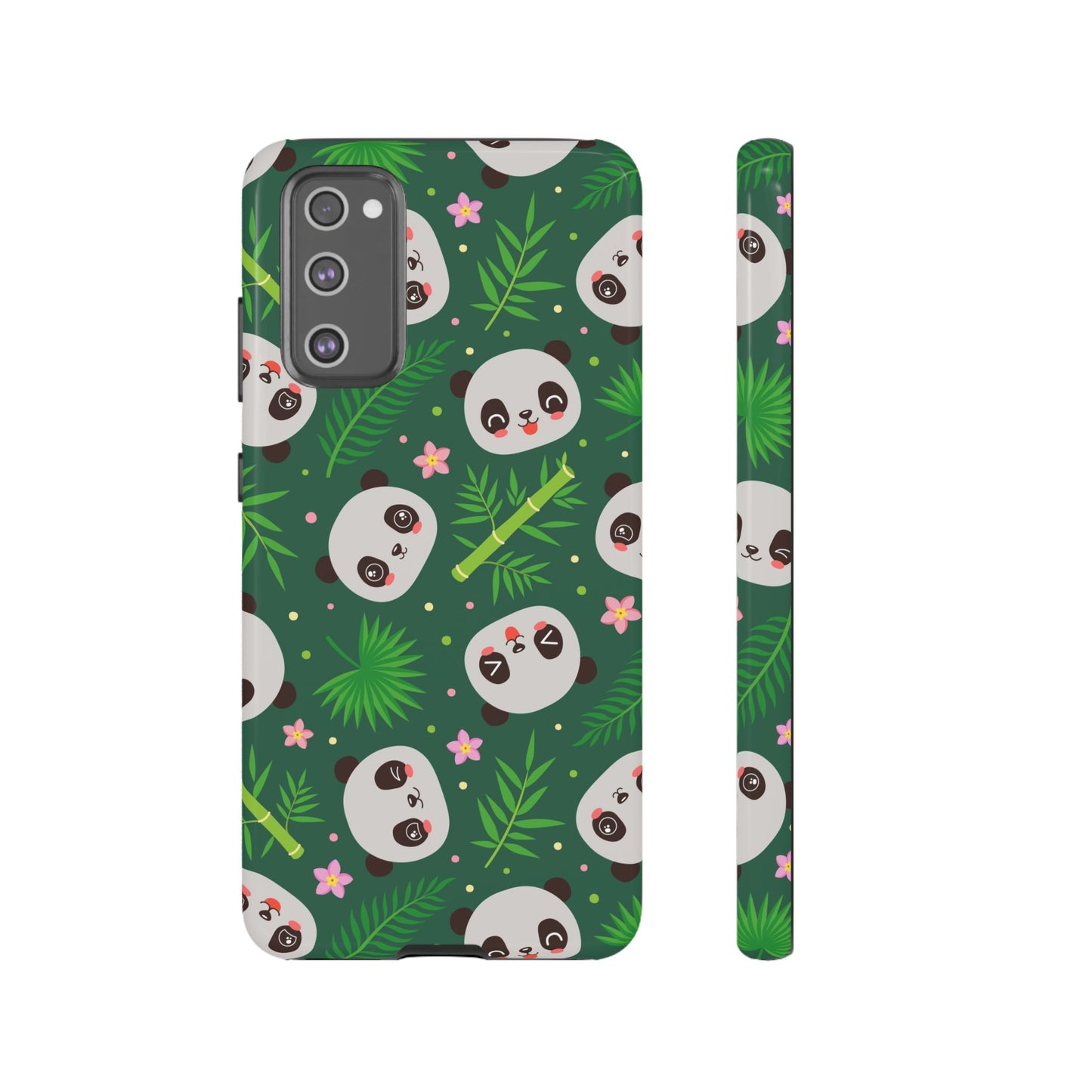 Cute Panda: Tough Case for iPhone, Samsung Galaxy and Google Pixel devices