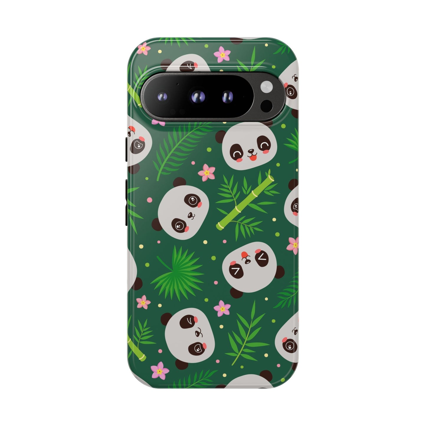 Cute Panda: Tough Case for iPhone, Samsung Galaxy and Google Pixel devices