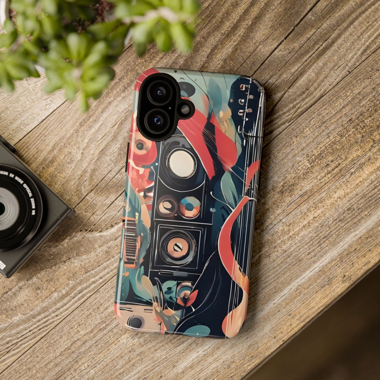 Rhythm & Hue: Music-inspired phone case for iPhone, Samsung Galaxy and Google Pixel devices