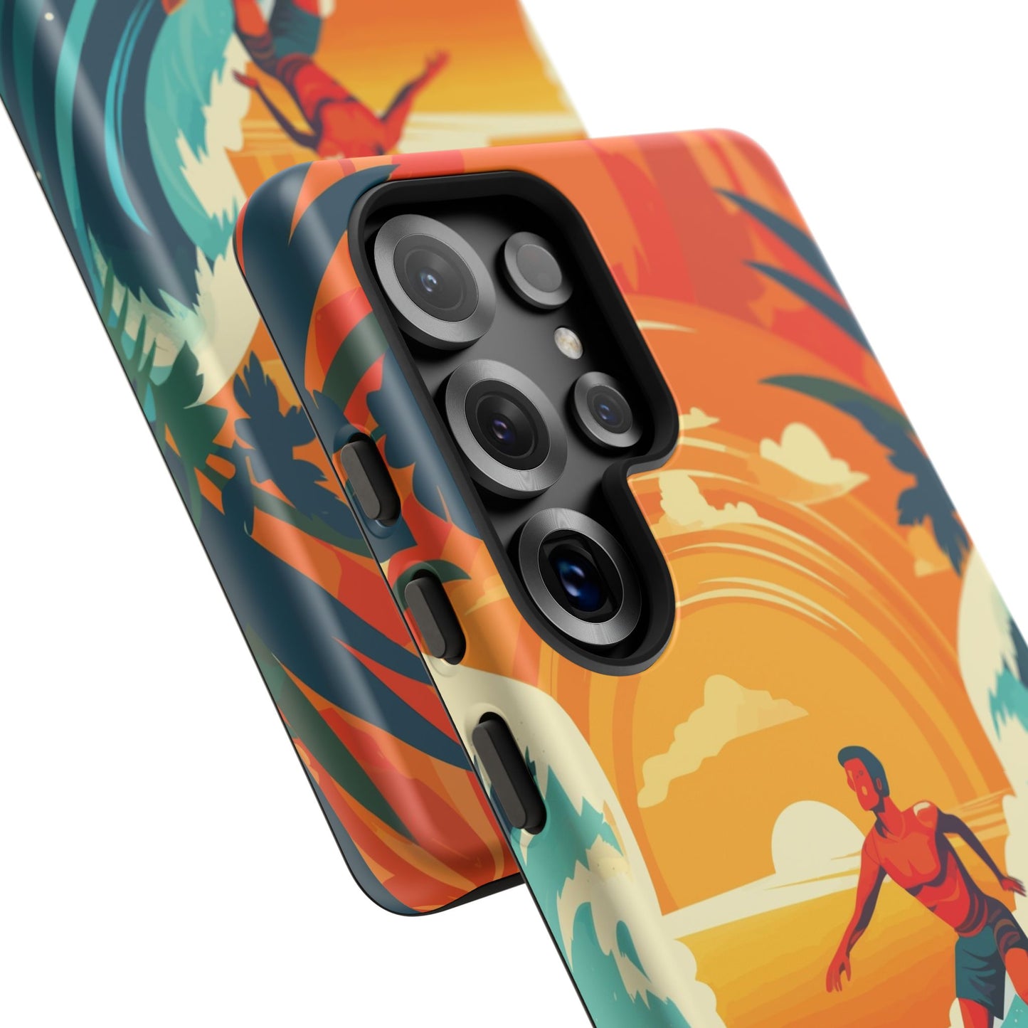 Ride the Wave: Surfer-inspired phone case for iPhone, Samsung Galaxy and Google Pixel devices