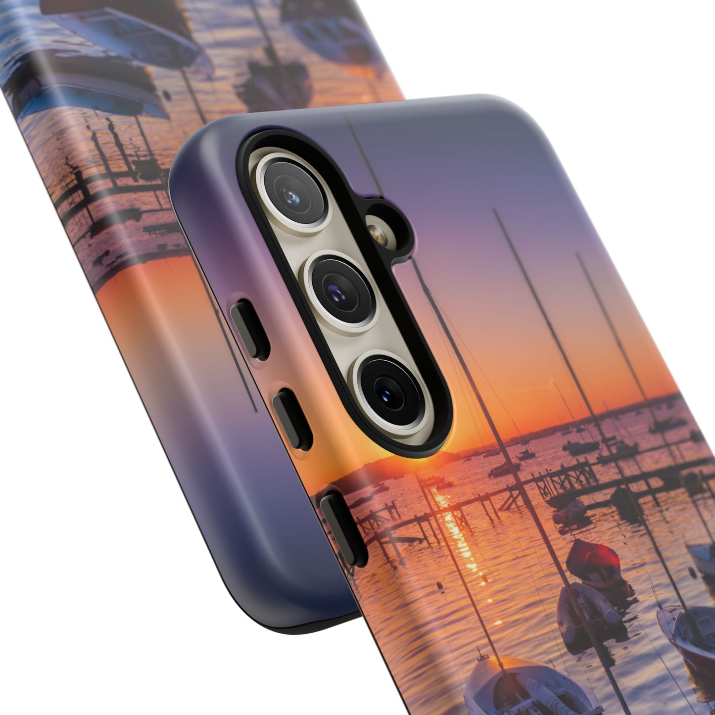 Fortune Favors the Bold: Sunset Sail Phone Case for iPhone, Samsung Galaxy and Google Pixel devices