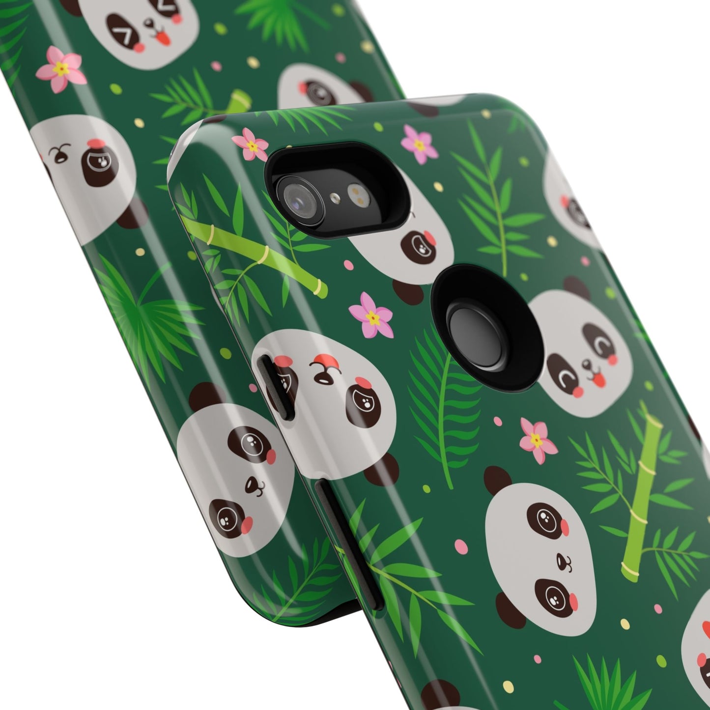 Cute Panda: Tough Case for iPhone, Samsung Galaxy and Google Pixel devices