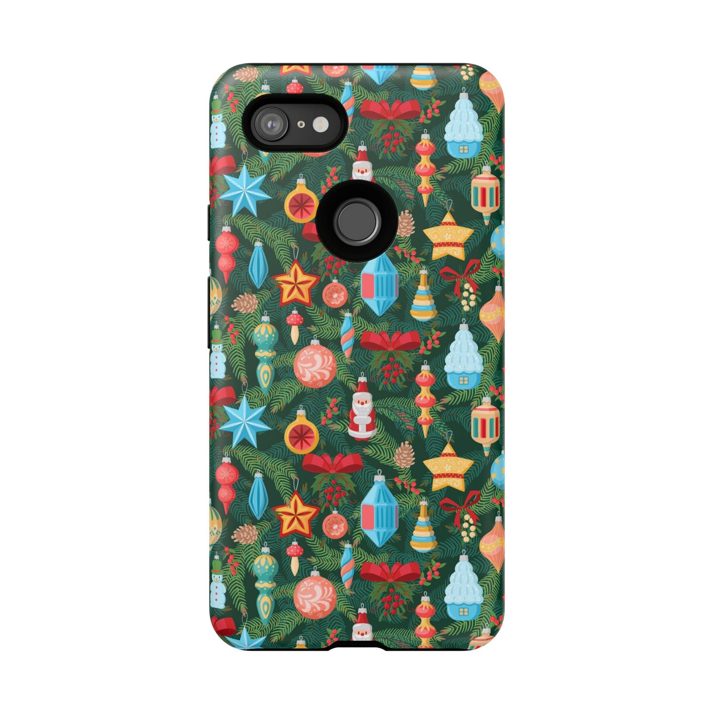 Christmas Tree Holiday-Themed Phone Case for iPhone, Samsung Galaxy and Google Pixel devices