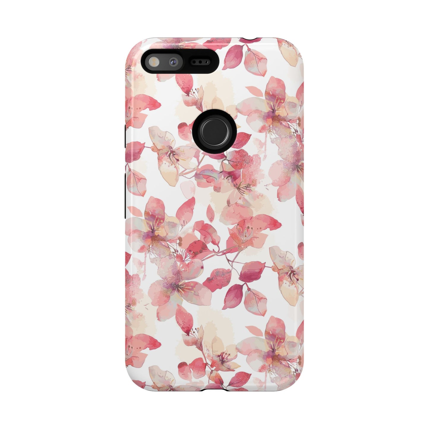 Watercolor Flowers: Tough Case for iPhone, Samsung Galaxy and Google Pixel devices