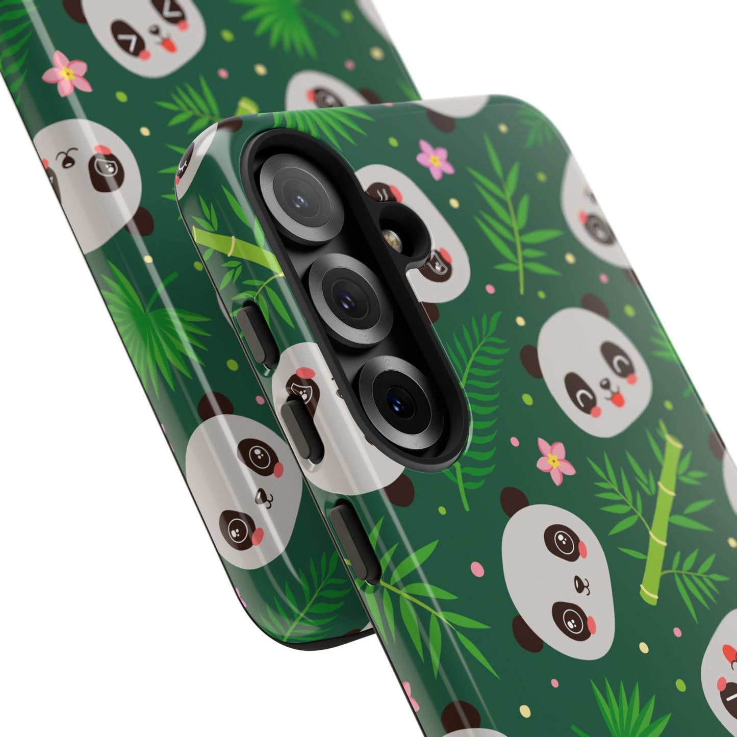 Cute Panda: Tough Case for iPhone, Samsung Galaxy and Google Pixel devices