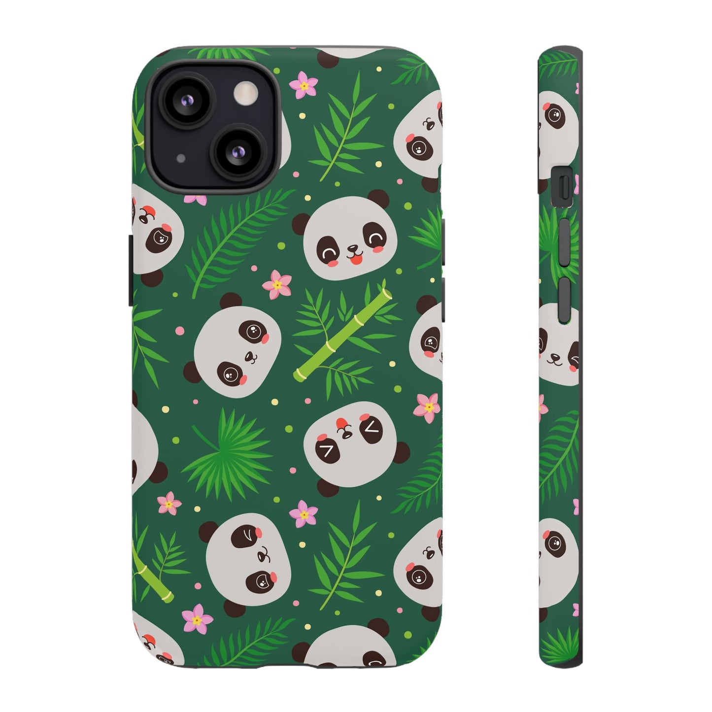 Cute Panda: Tough Case for iPhone, Samsung Galaxy and Google Pixel devices