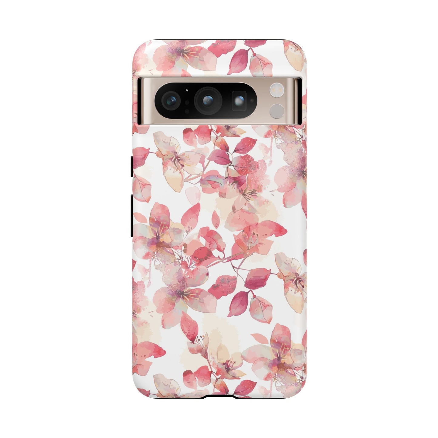 Watercolor Flowers: Tough Case for iPhone, Samsung Galaxy and Google Pixel devices