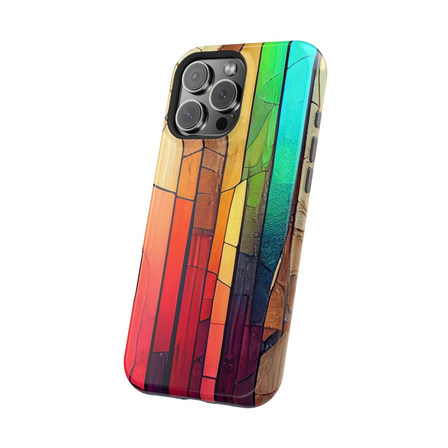 Stained Glass Design MagSafe Case for iPhone