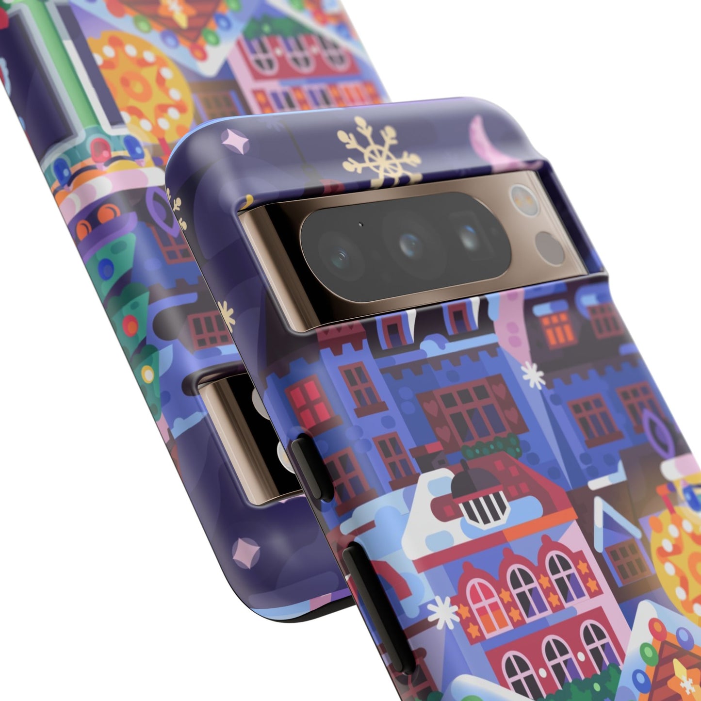 Christmas fair in Old Town: Holiday-Themed case for iPhone, Samsung Galaxy and Google Pixel