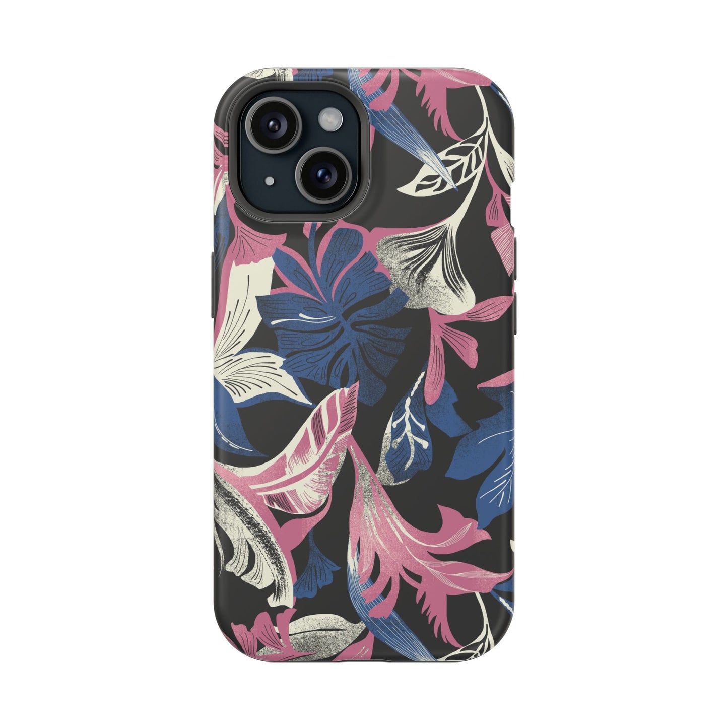 Tropique (MagSafe version): Palm & Fall Fusion Phone Case for iPhone