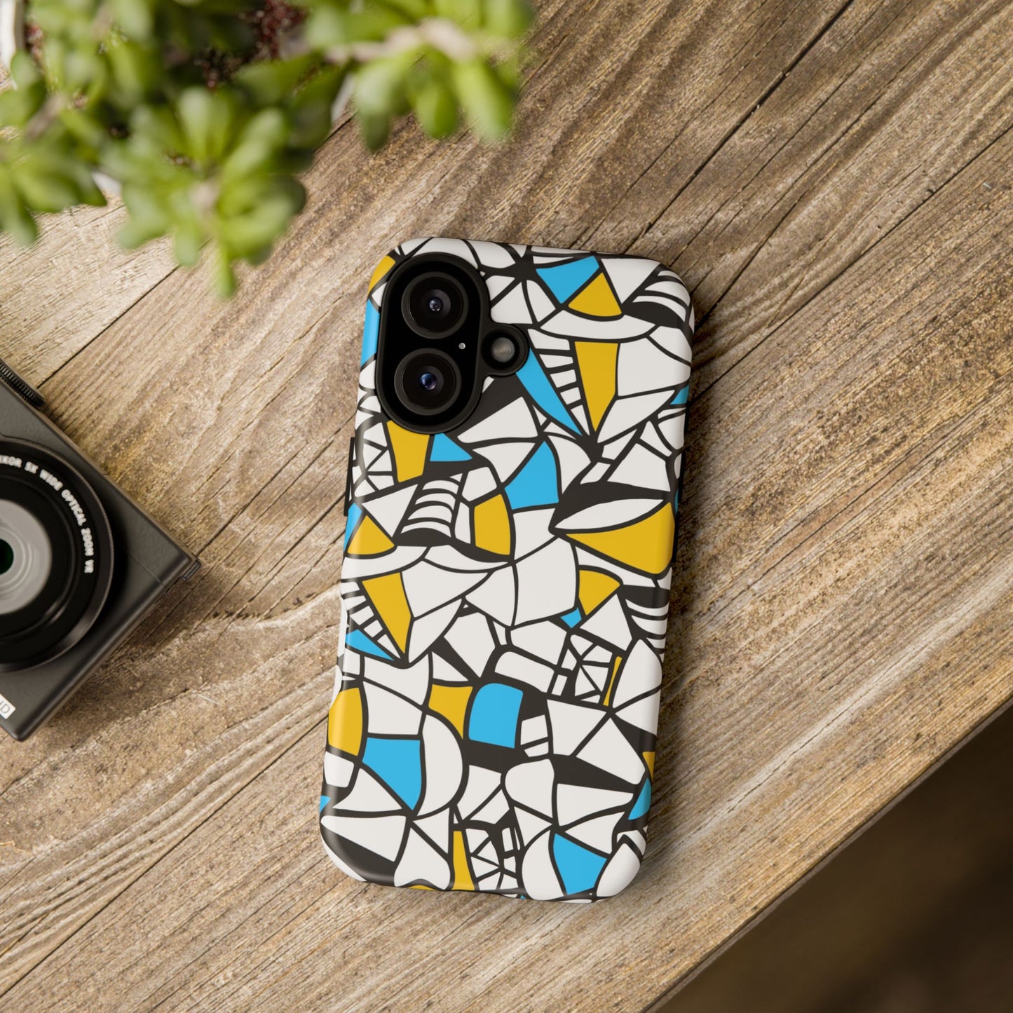 Abstract Graffiti: Stevige hoesjes voor iPhone, Galaxy en Pixel-apparaten