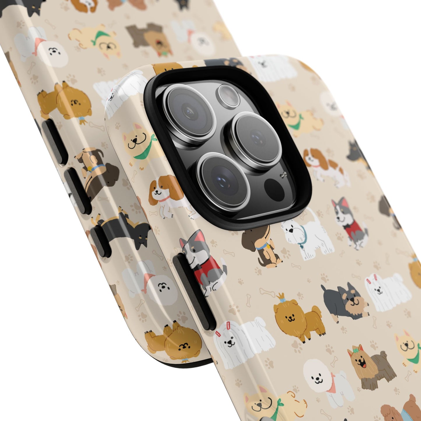 Cute Dogs: Tough Case for iPhone, Samsung Galaxy and Google Pixel devices
