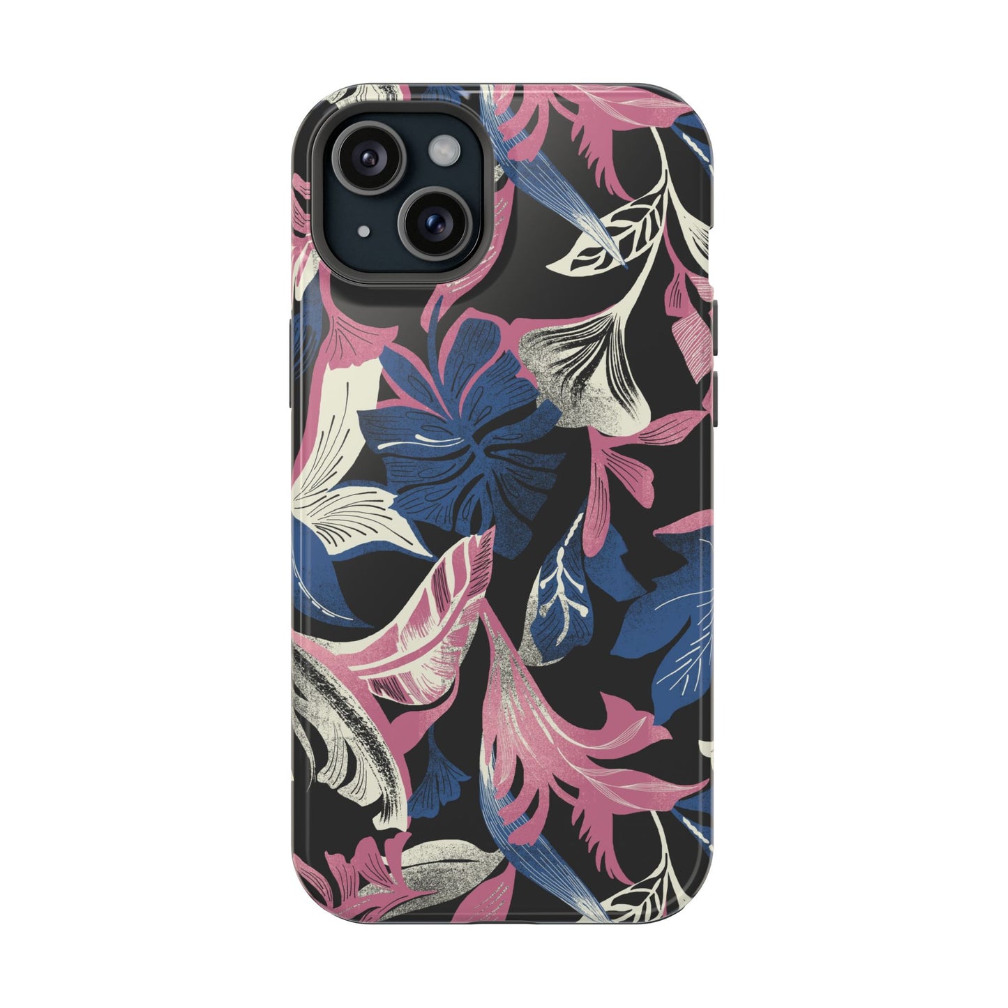 Tropique (MagSafe version): Palm & Fall Fusion Phone Case for iPhone