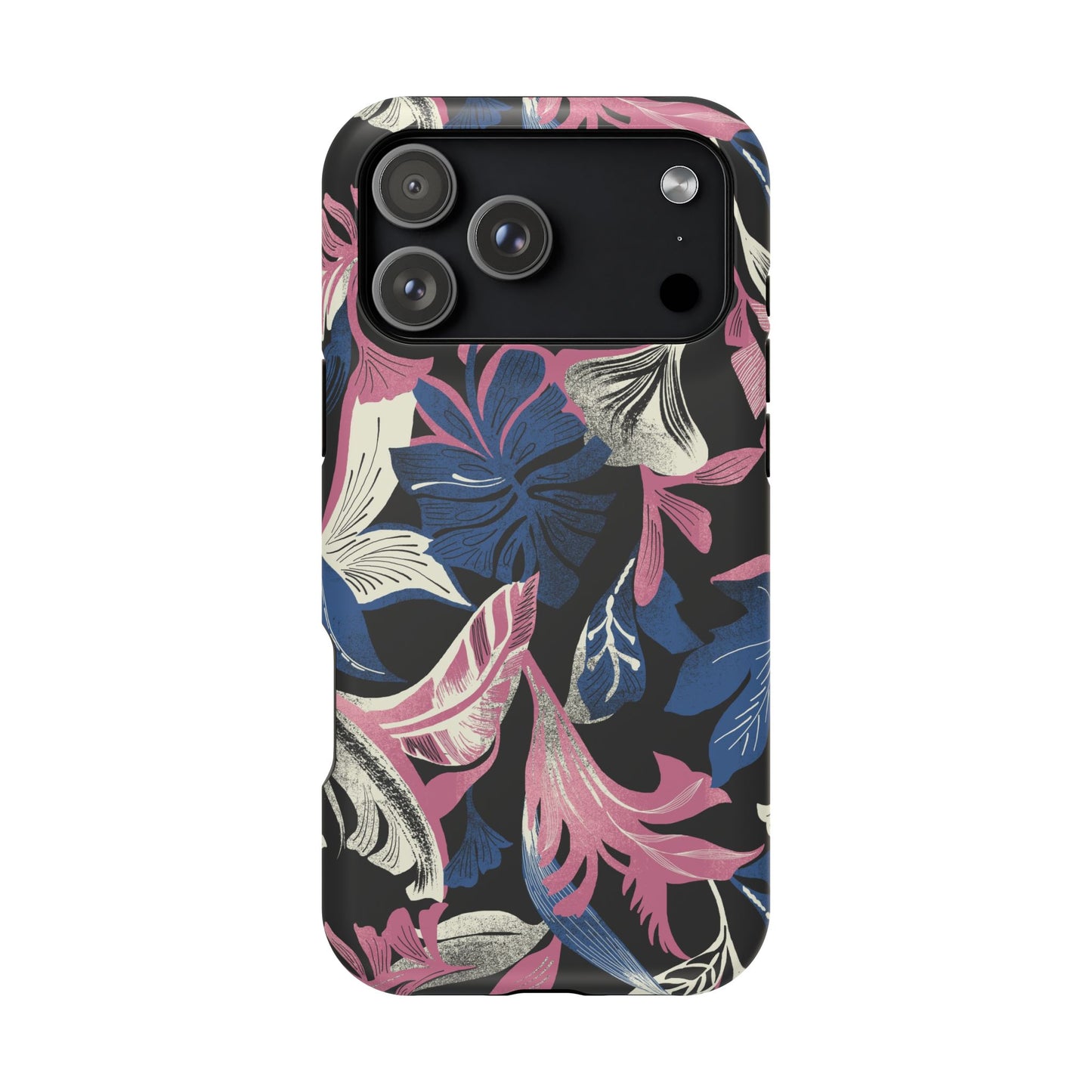 Tropique (MagSafe version): Palm & Fall Fusion Phone Case for iPhone