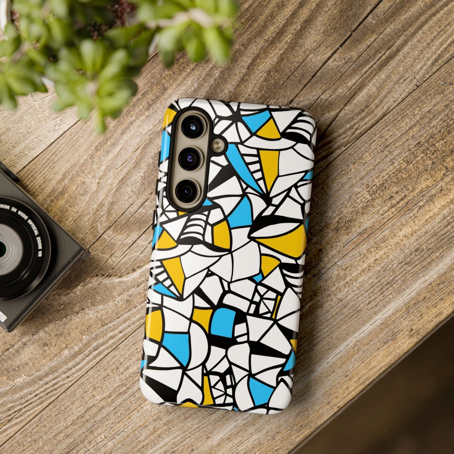 Abstract Graffiti: Stevige hoesjes voor iPhone, Galaxy en Pixel-apparaten