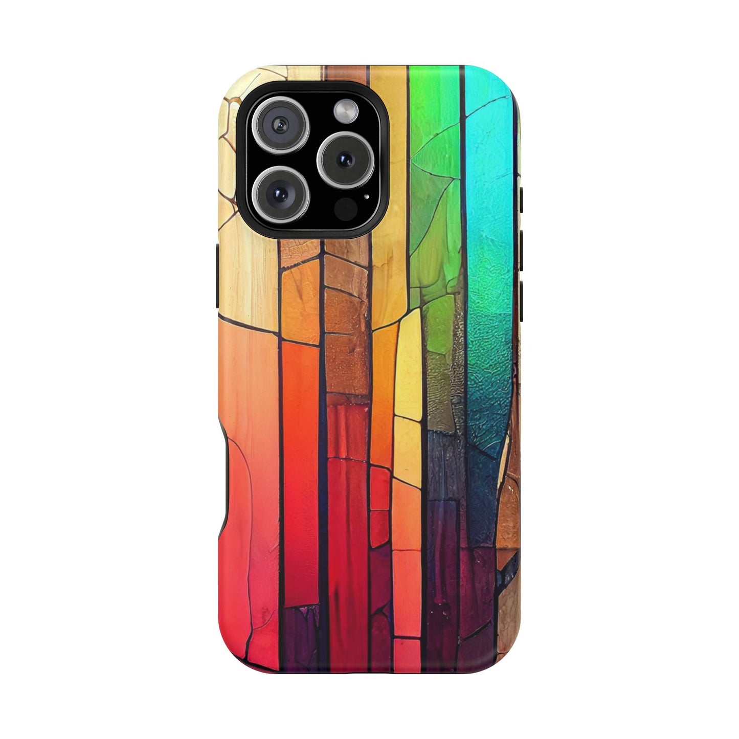 Stained Glass Design MagSafe Case for iPhone