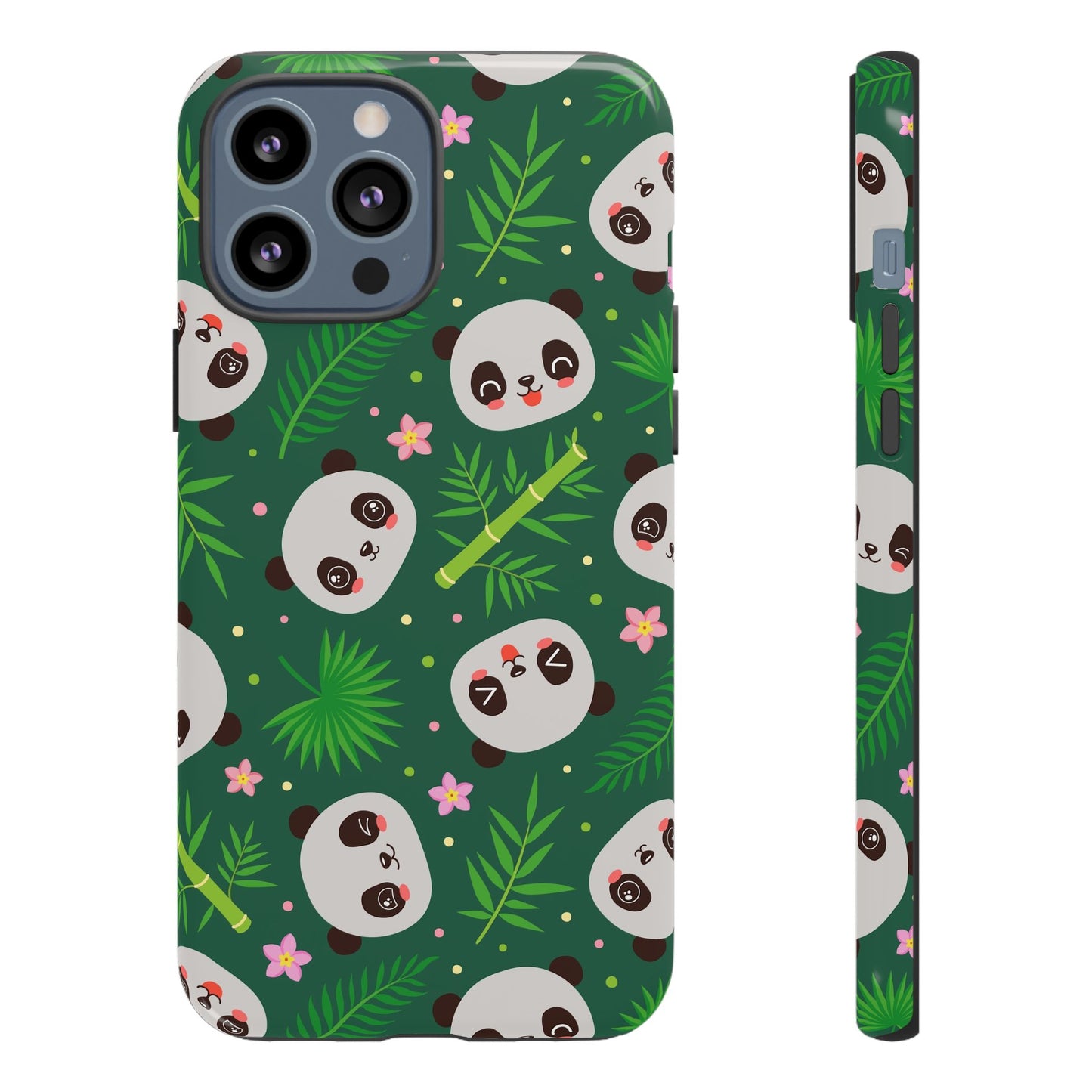 Cute Panda: Tough Case for iPhone, Samsung Galaxy and Google Pixel devices