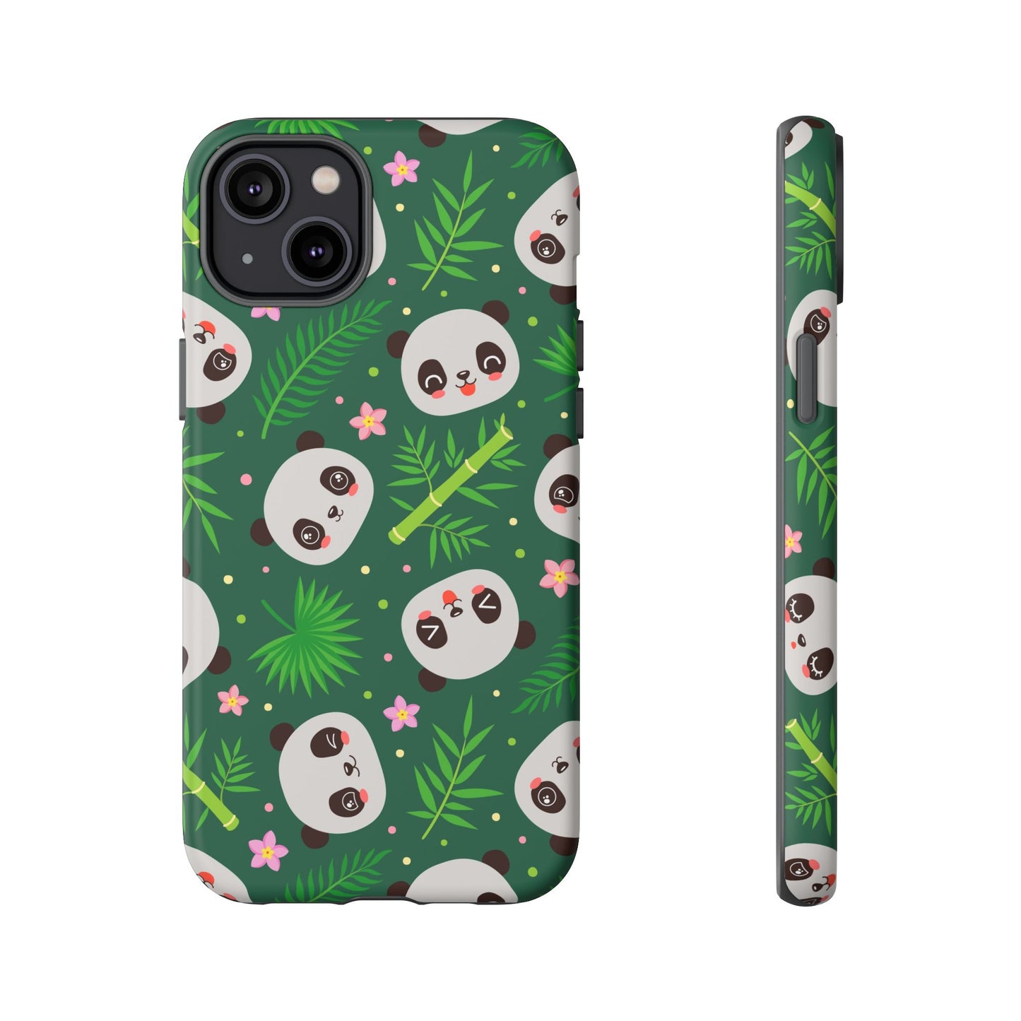 Cute Panda: Tough Case for iPhone, Samsung Galaxy and Google Pixel devices