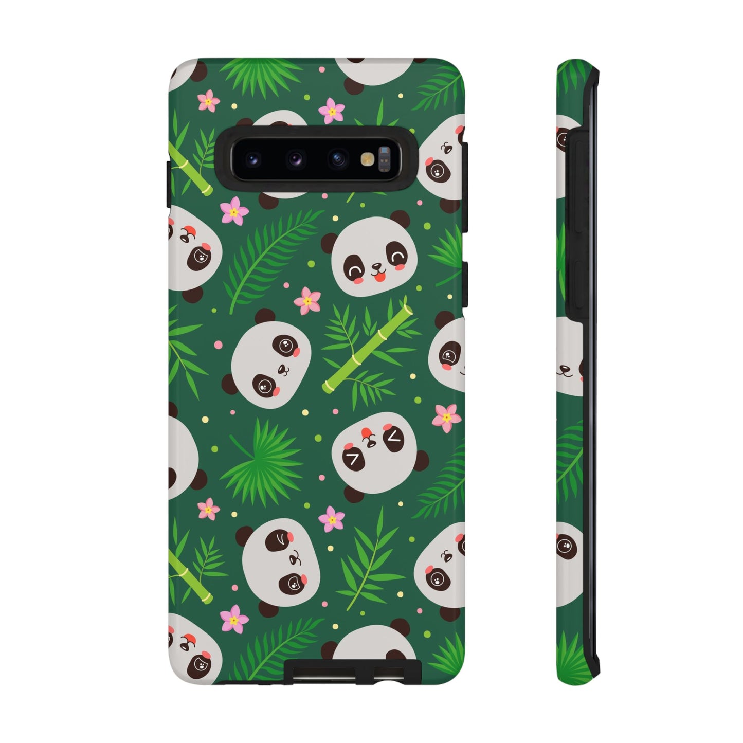 Cute Panda: Tough Case for iPhone, Samsung Galaxy and Google Pixel devices