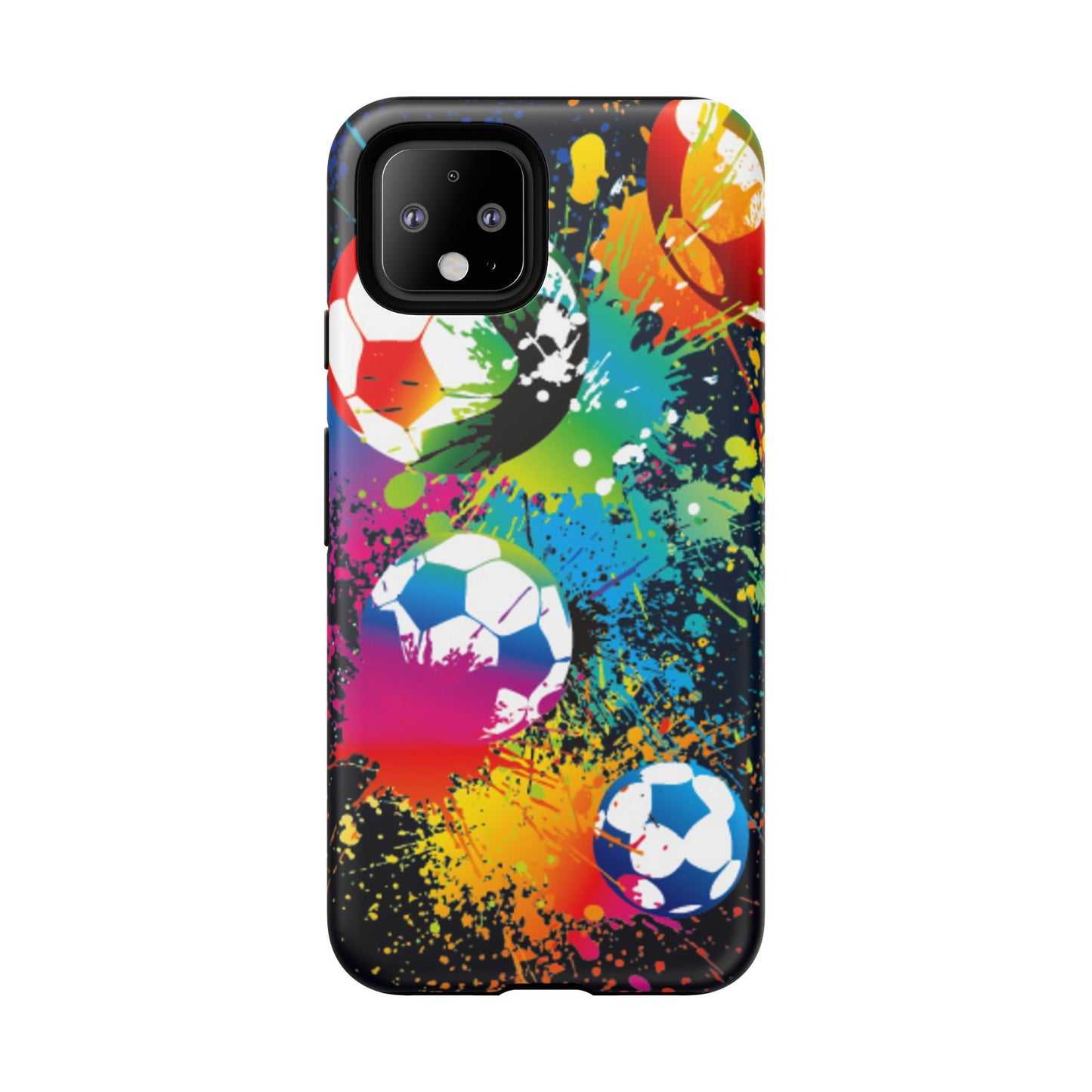Footballer's Phone Case: Vibrant Case for iPhone, Samsung Galaxy and Google Pixel devices
