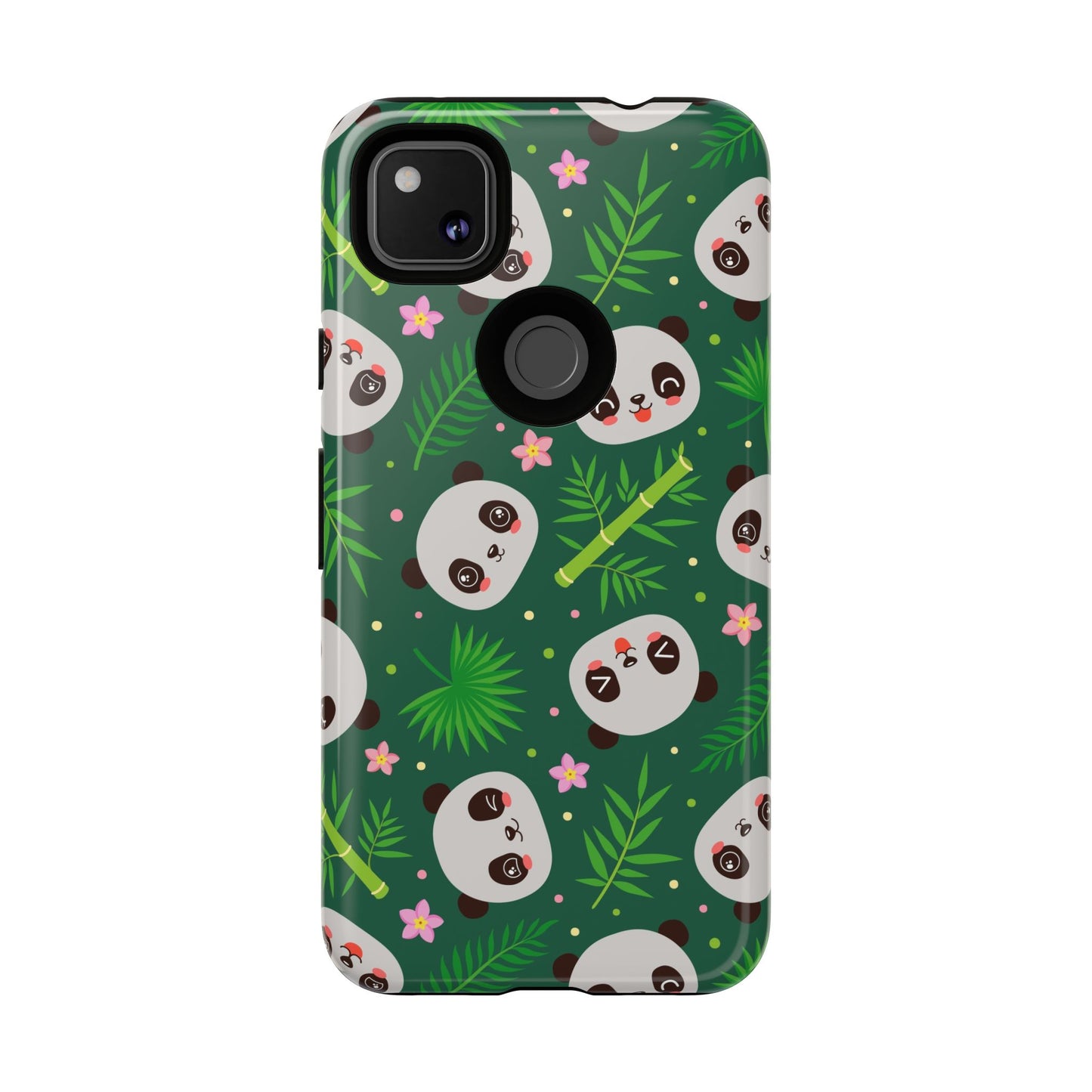Cute Panda: Tough Case for iPhone, Samsung Galaxy and Google Pixel devices