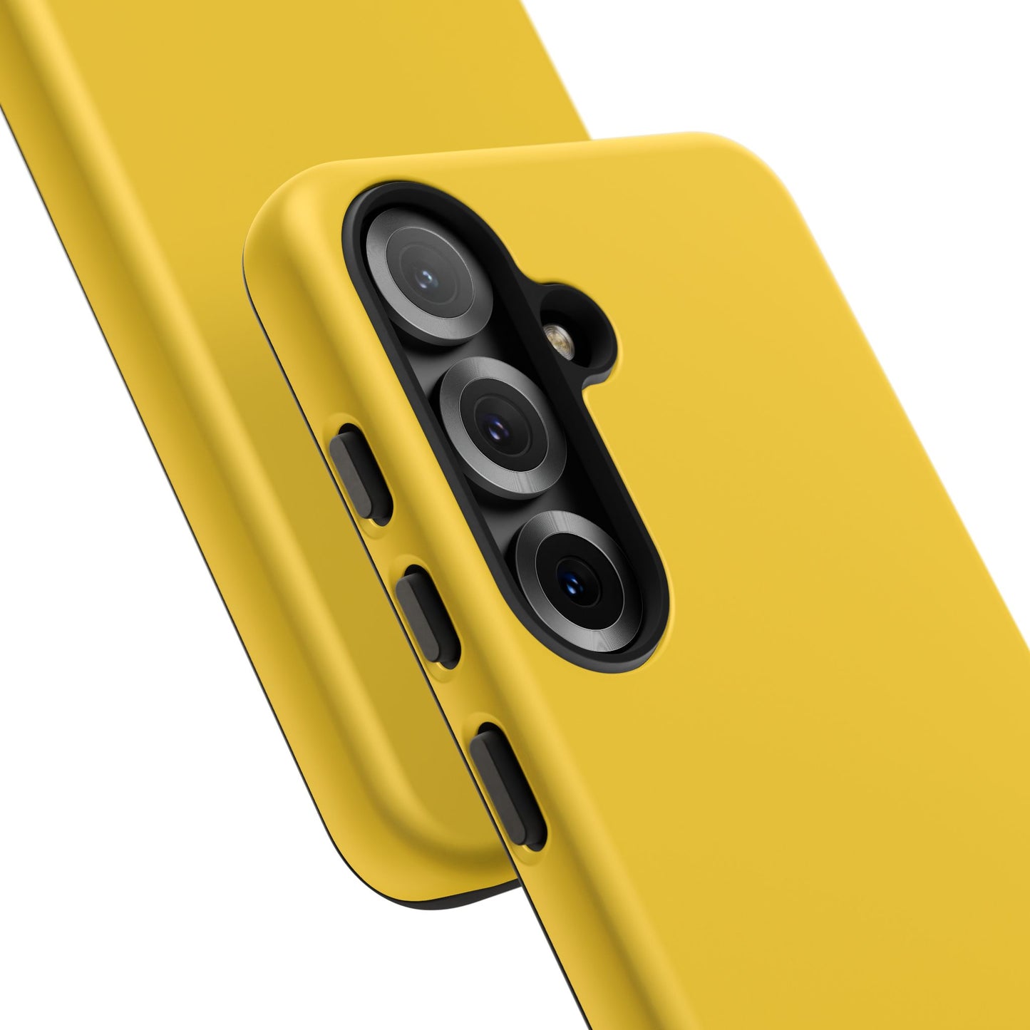 Luscious Yellow: Plain Sunburst-Inspired Color for iPhone, Samsung Galaxy and Google Pixel devices