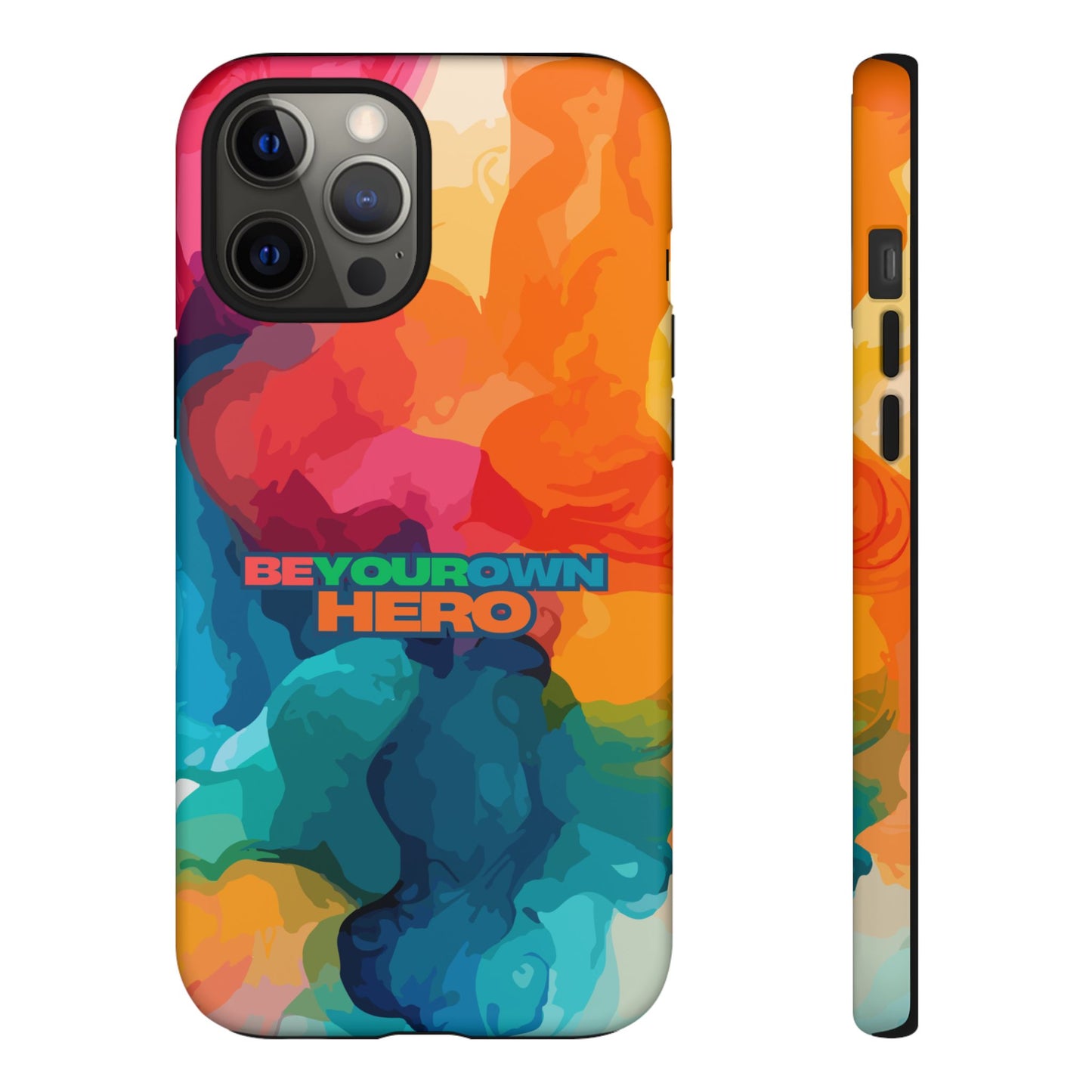 Be Your Own Hero: Tough Case for iPhone, Samsung Galaxy and Google Pixel