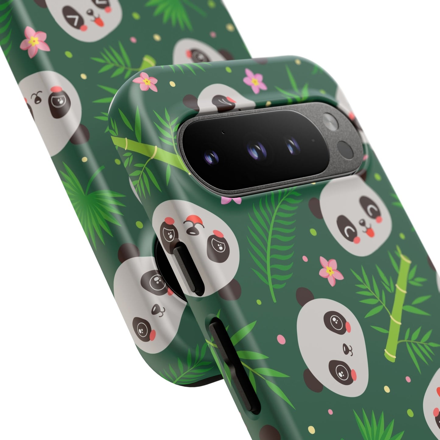 Cute Panda: Tough Case for iPhone, Samsung Galaxy and Google Pixel devices