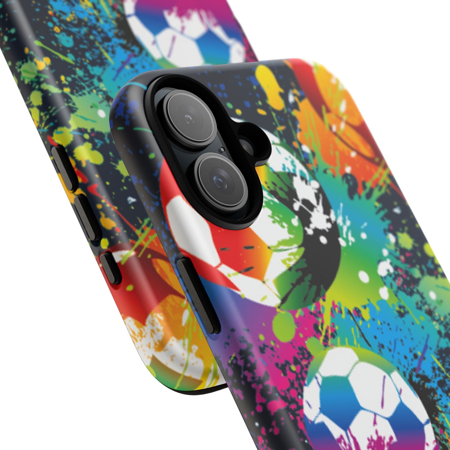 Footballer's Phone Case: Vibrant Case for iPhone, Samsung Galaxy and Google Pixel devices
