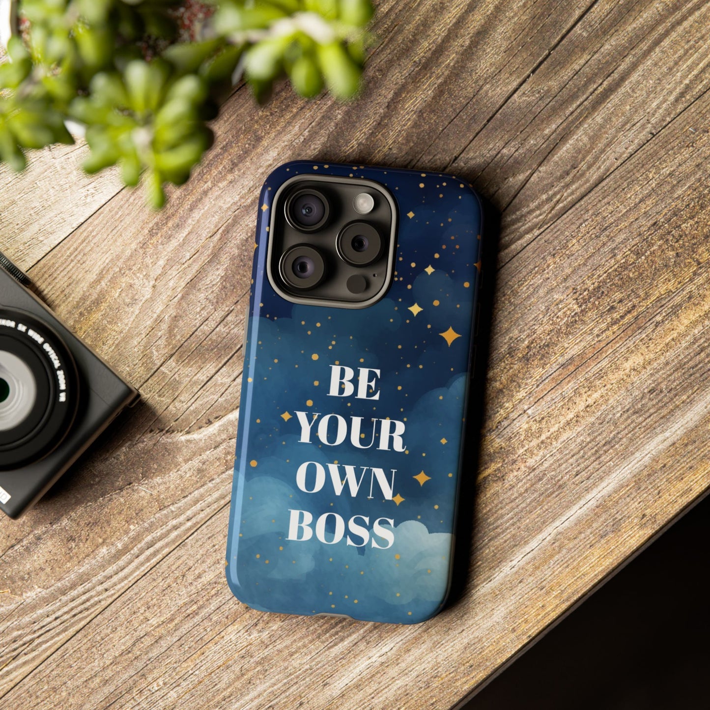 Be Your Own Boss: Inspiring Phone Case for iPhone, Samsung Galaxy and Google Pixel devices