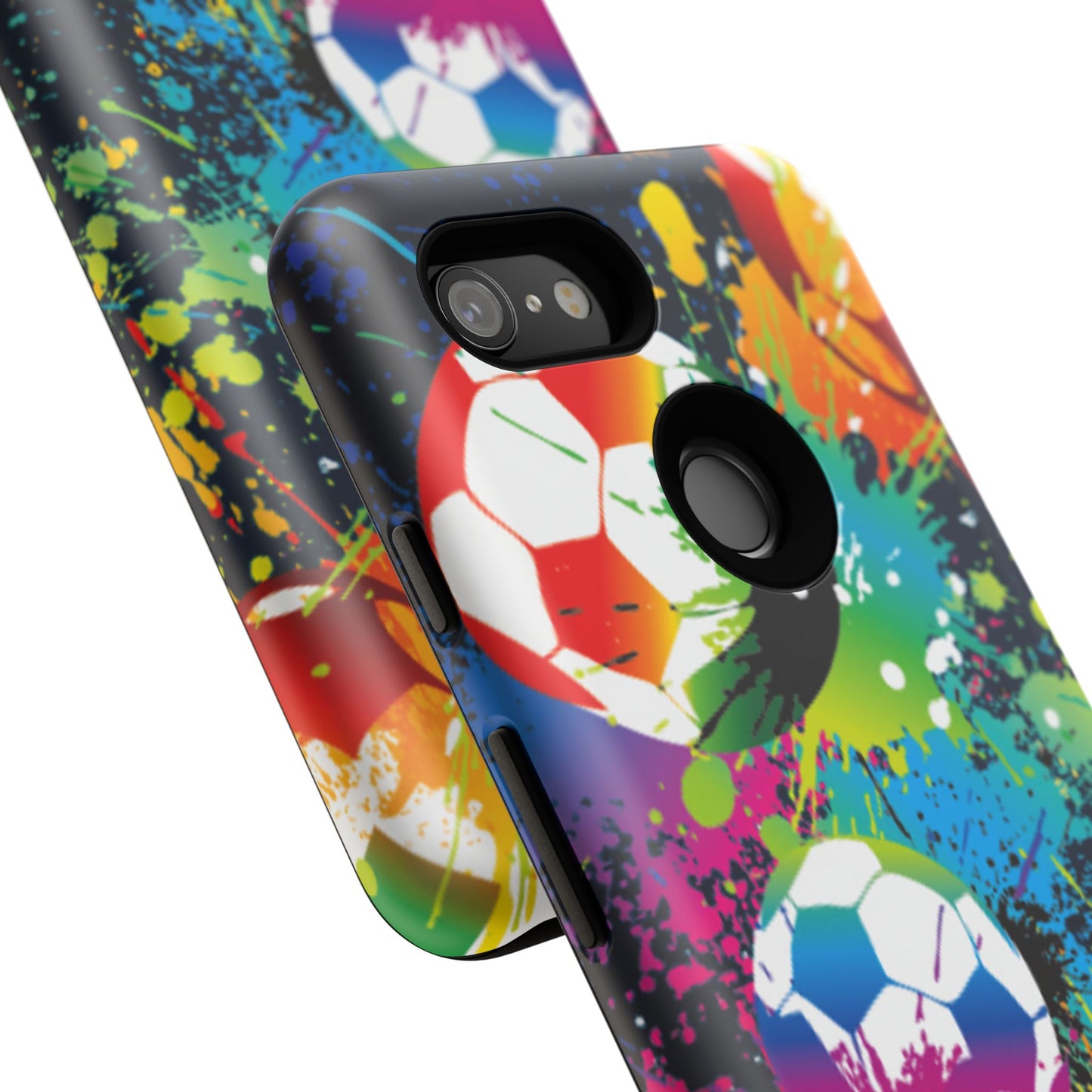 Footballer's Phone Case: Vibrant Case for iPhone, Samsung Galaxy and Google Pixel devices