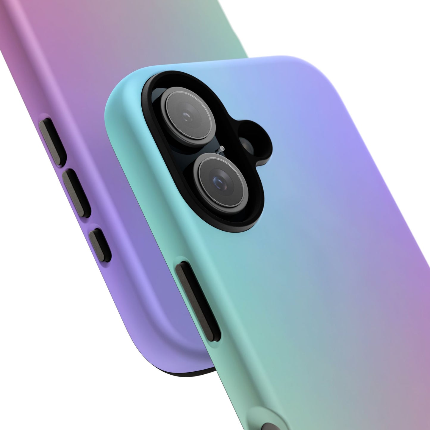 Cotton Candy: Quadcolor Pastel Gradient Tough Case for iPhone, Samsung Galaxy and Google Pixel devices
