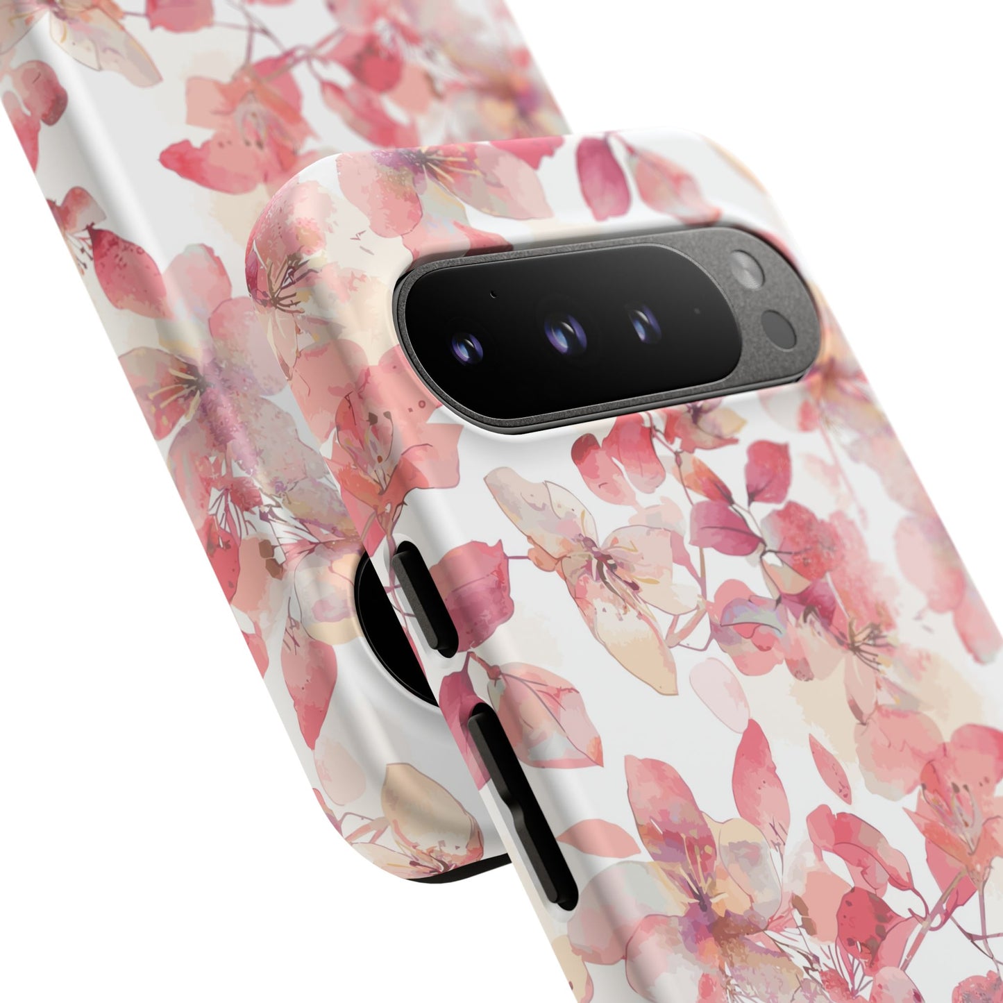 Watercolor Flowers: Tough Case for iPhone, Samsung Galaxy and Google Pixel devices