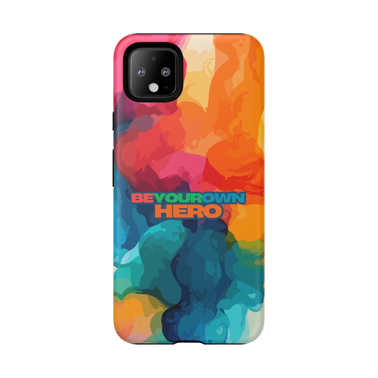 Be Your Own Hero: Tough Case for iPhone, Samsung Galaxy and Google Pixel