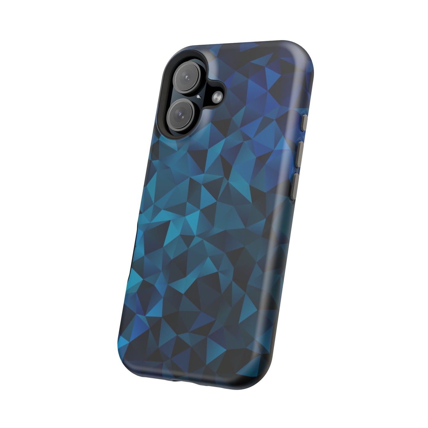 Blue Diamonds (MagSafe version): Elegant phone case for iPhone