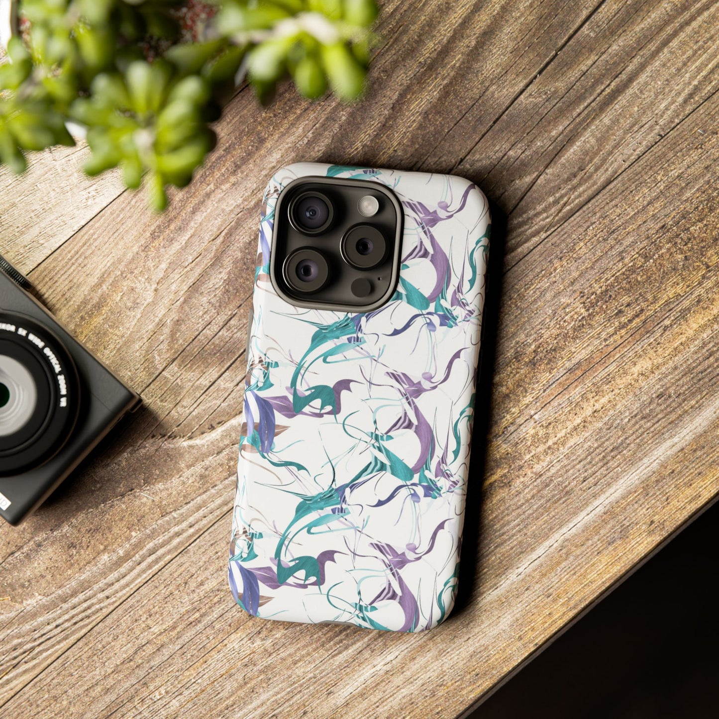 Vector: Abstract Elegant Phone Case for iPhone, Samsung Galaxy and Google Pixel devices