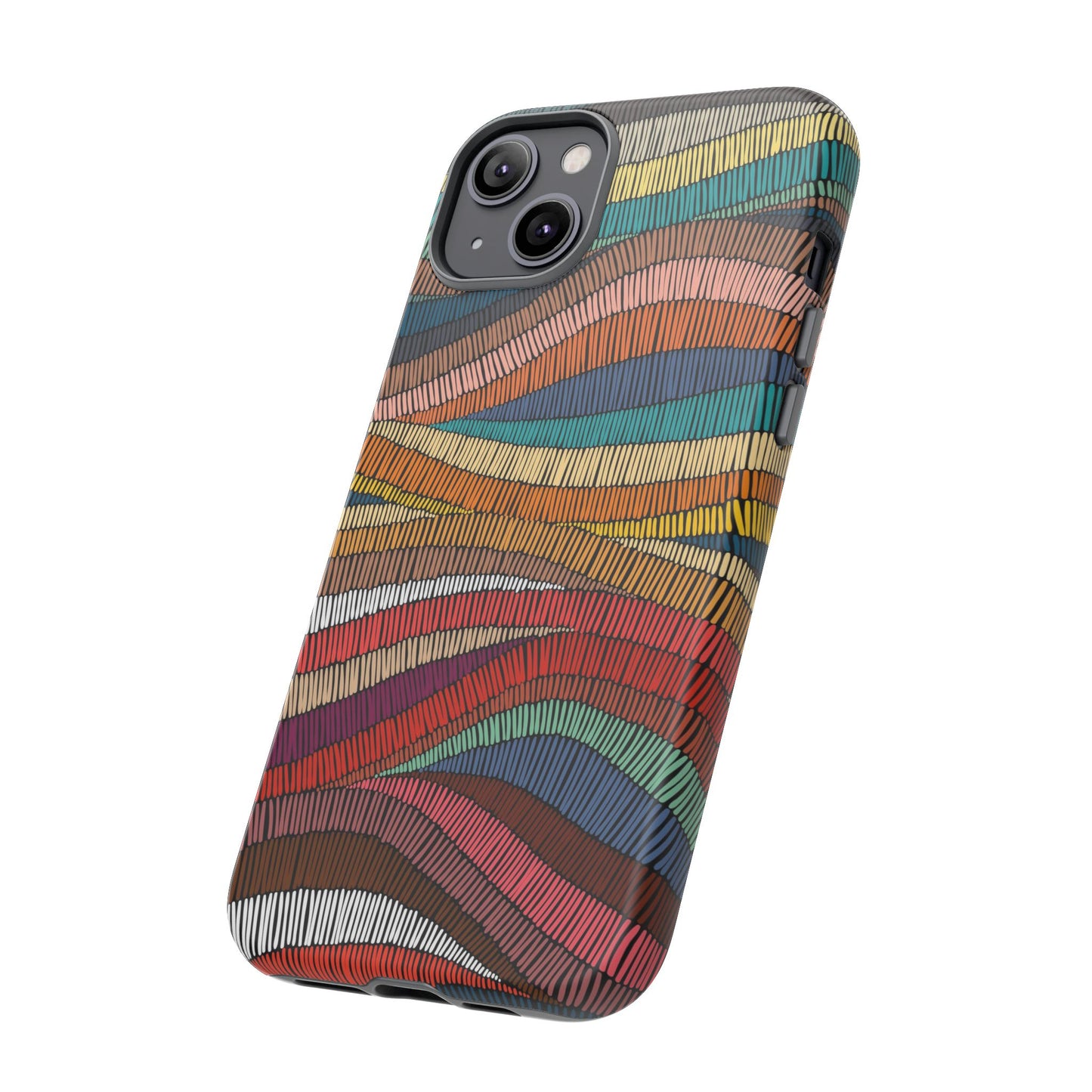 Threaded Harmony: Tapestry-inspired Phone Case for iPhone, Samsung Galaxy and Google Pixel devices
