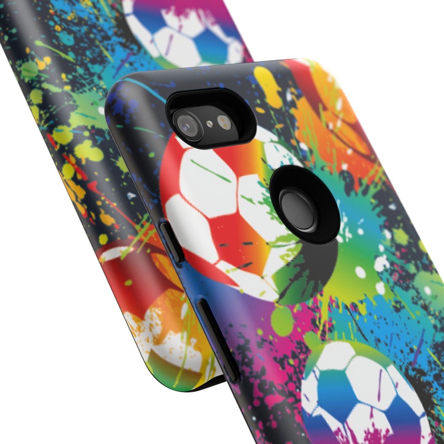 Footballer's Phone Case: Vibrant Case for iPhone, Samsung Galaxy and Google Pixel devices