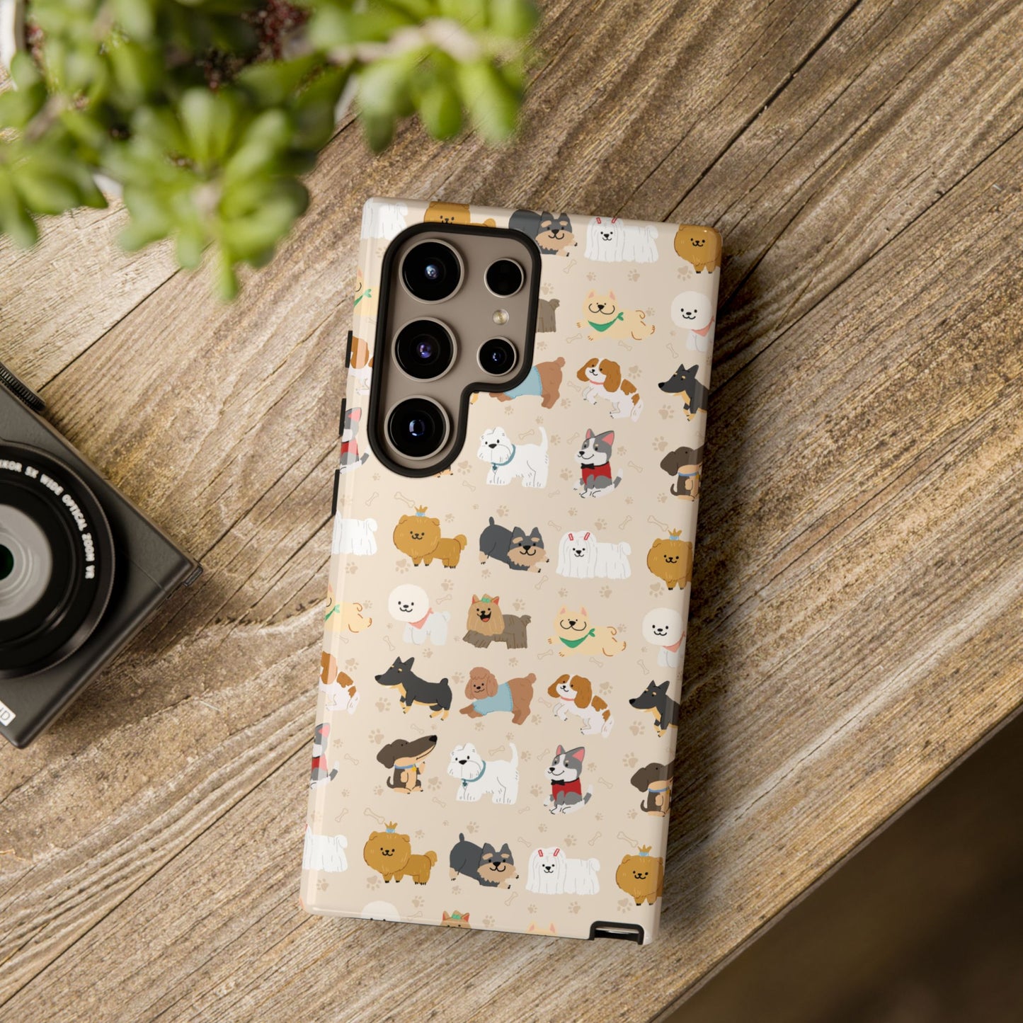 Cute Dogs: Tough Case for iPhone, Samsung Galaxy and Google Pixel devices