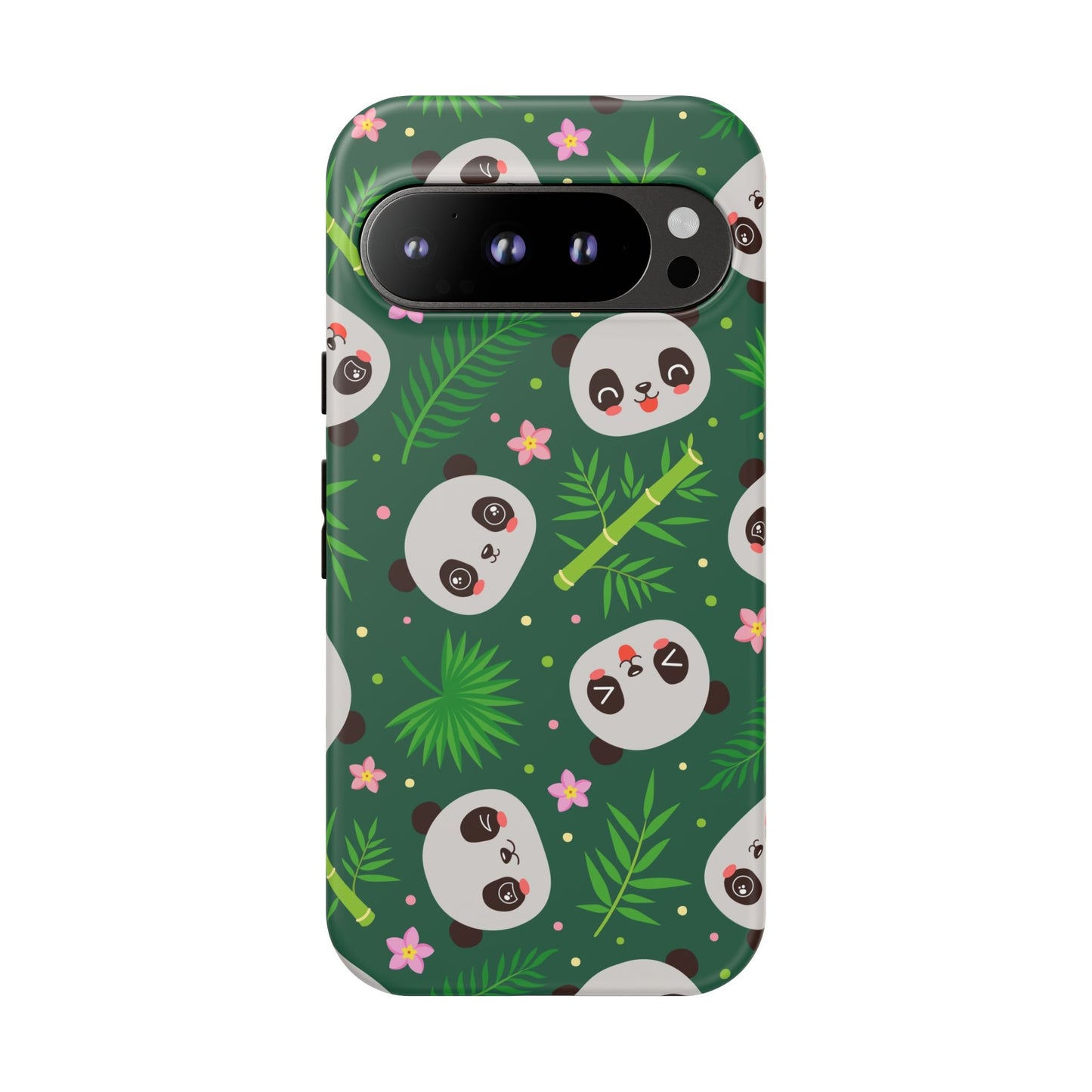 Cute Panda: Tough Case for iPhone, Samsung Galaxy and Google Pixel devices