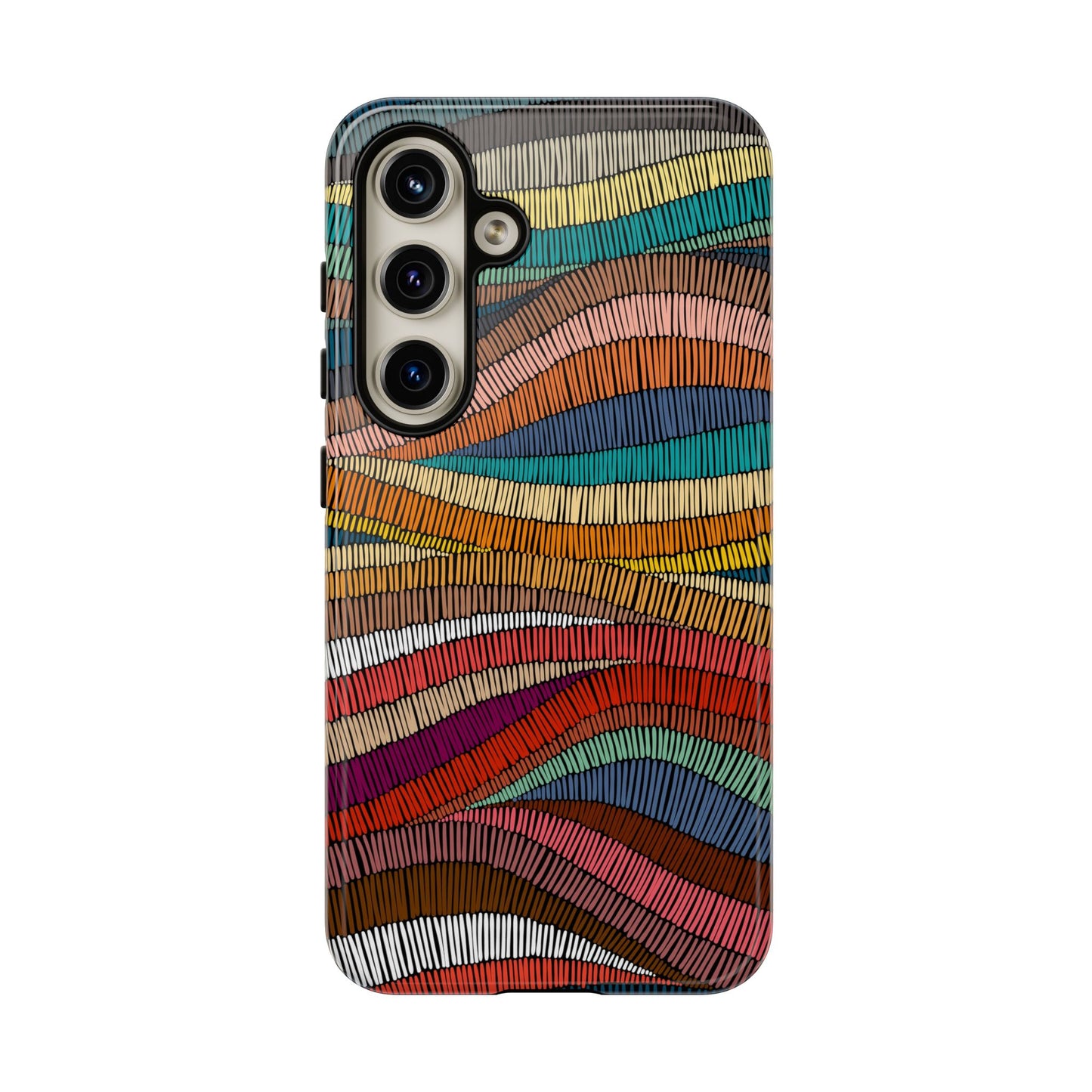 Threaded Harmony: Tapestry-inspired Phone Case for iPhone, Samsung Galaxy and Google Pixel devices