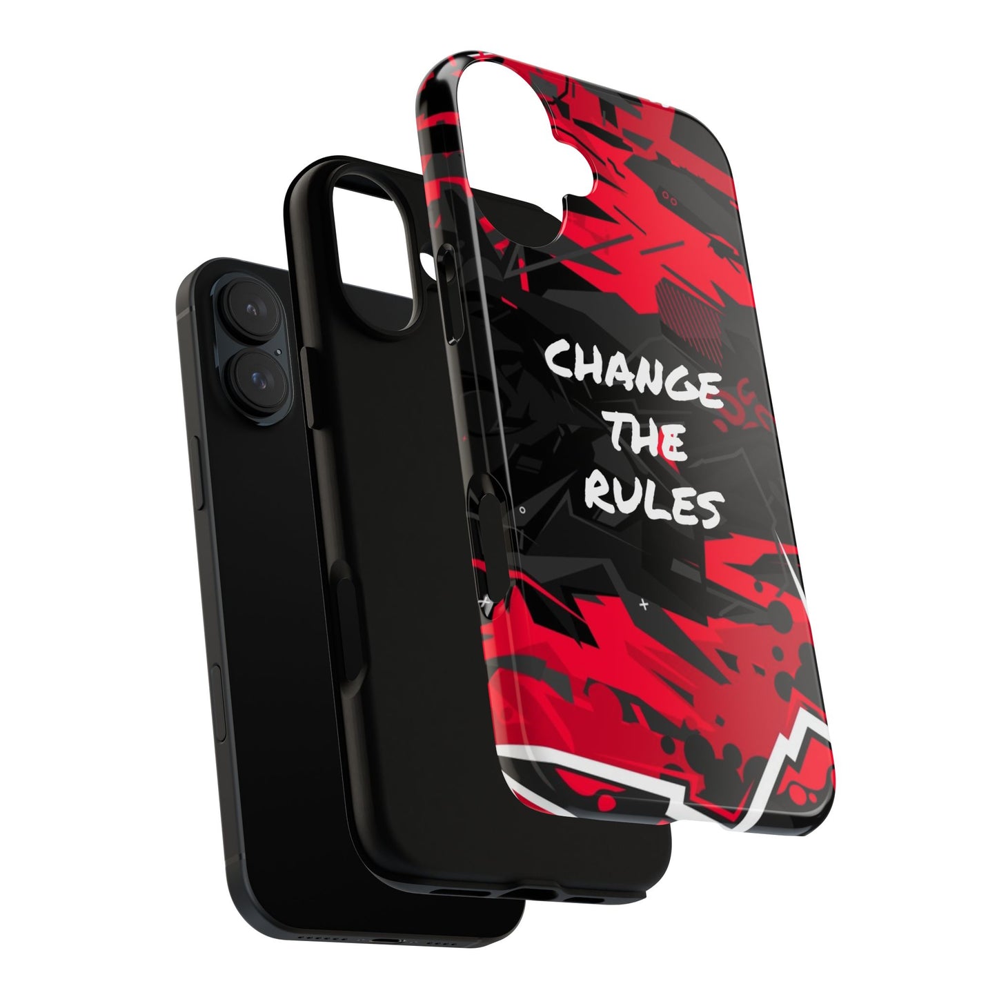 Verander de regels: stevige hoes voor iPhone-, Galaxy- en Pixel-apparaten