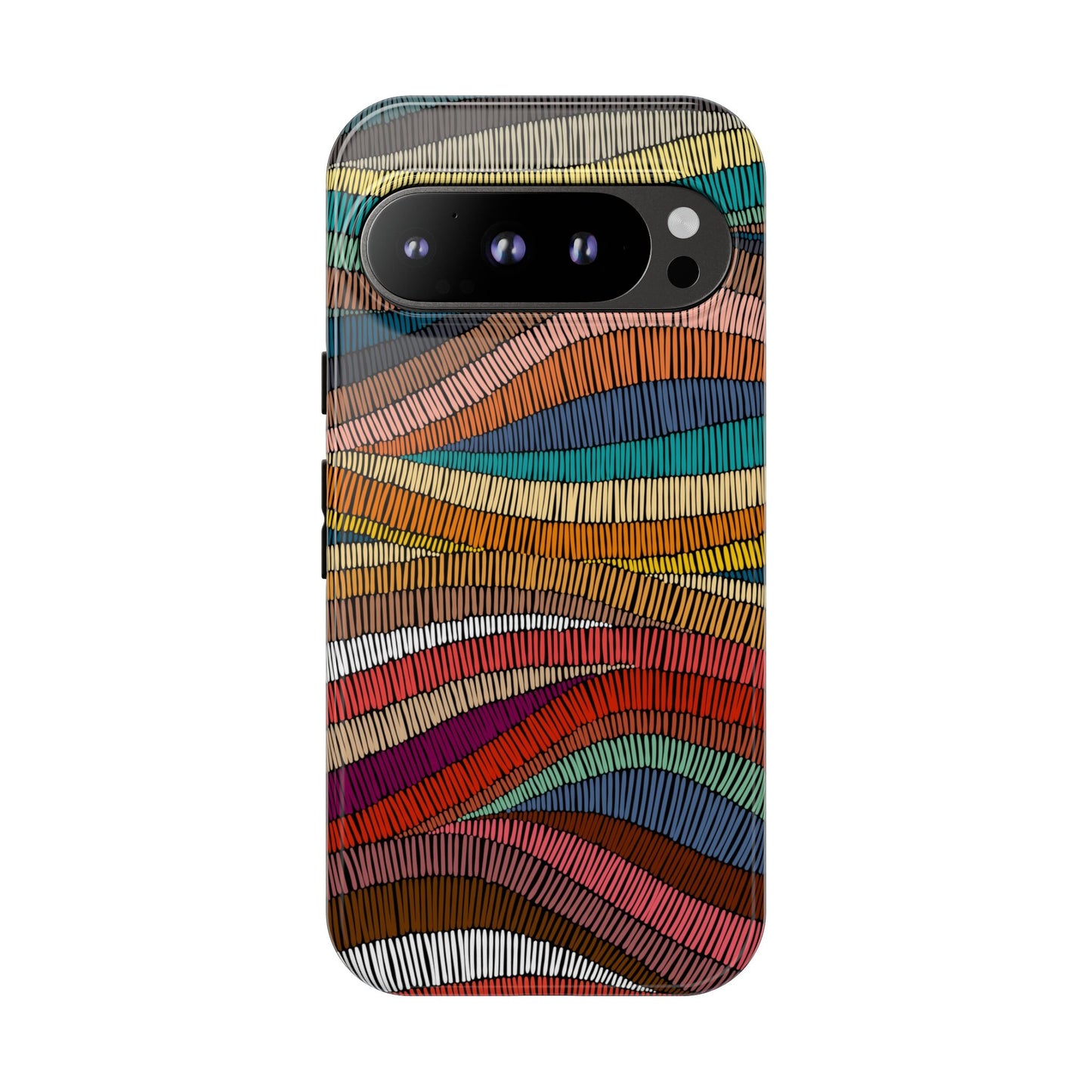 Threaded Harmony: Tapestry-inspired Phone Case for iPhone, Samsung Galaxy and Google Pixel devices