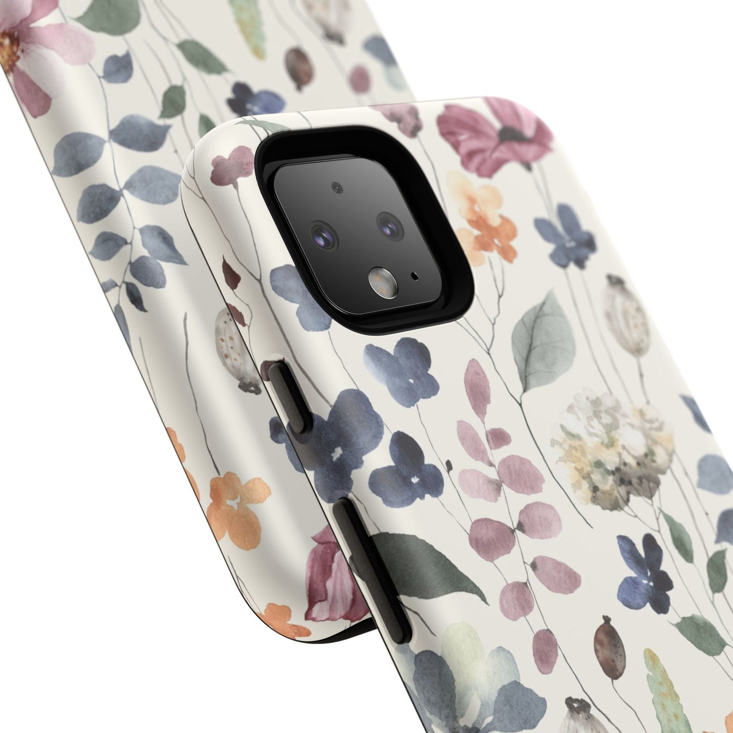 Floral prints phone case for iPhone, Samsung Galaxy and Pixel devices