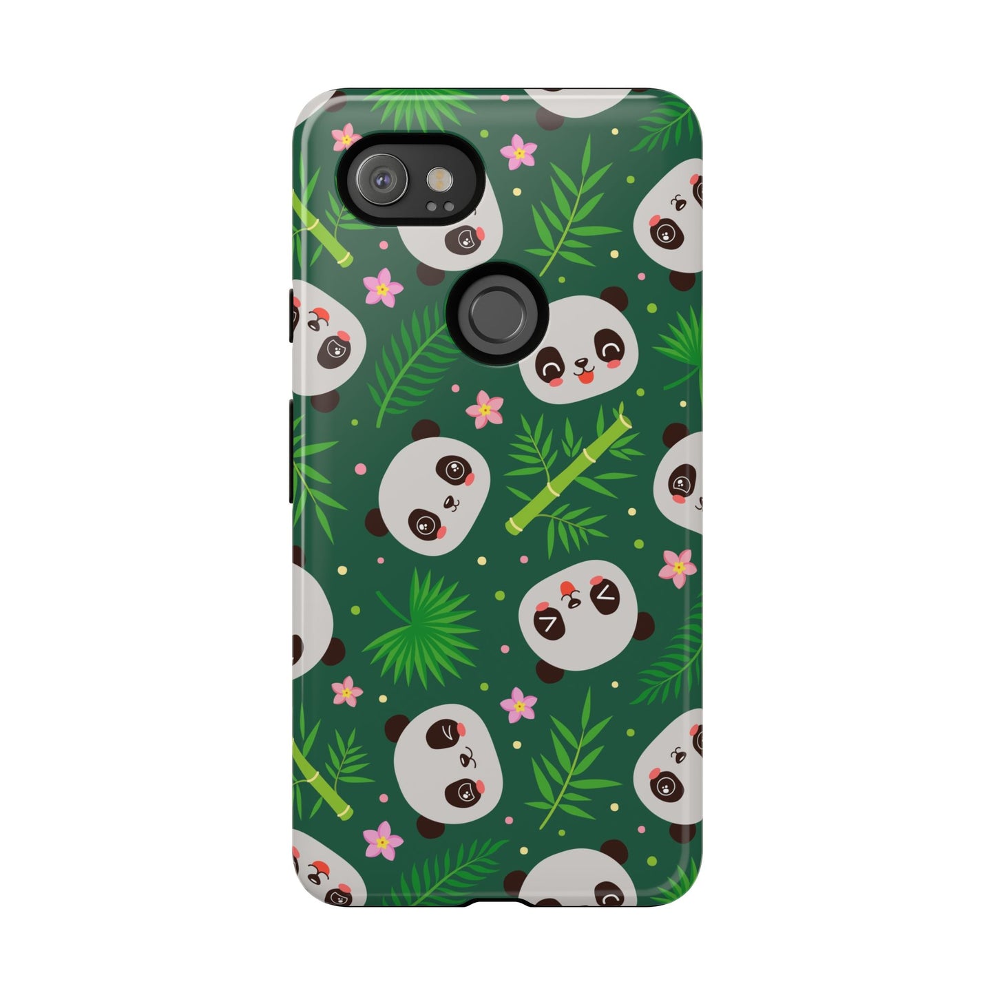 Cute Panda: Tough Case for iPhone, Samsung Galaxy and Google Pixel devices