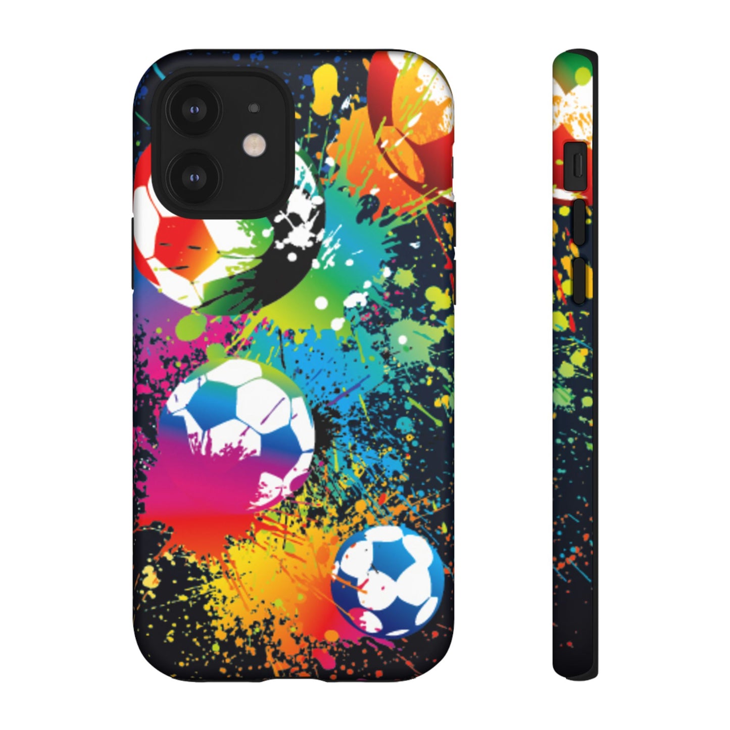 Footballer's Phone Case: Vibrant Case for iPhone, Samsung Galaxy and Google Pixel devices