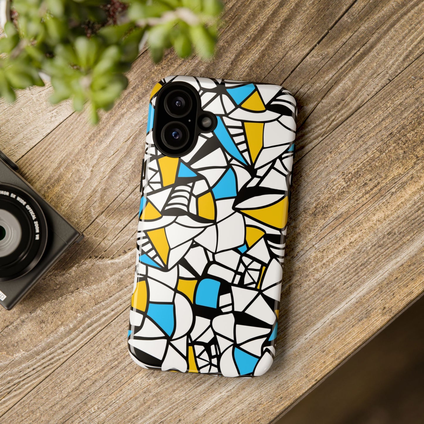 Abstract Graffiti: Stevige hoesjes voor iPhone, Galaxy en Pixel-apparaten