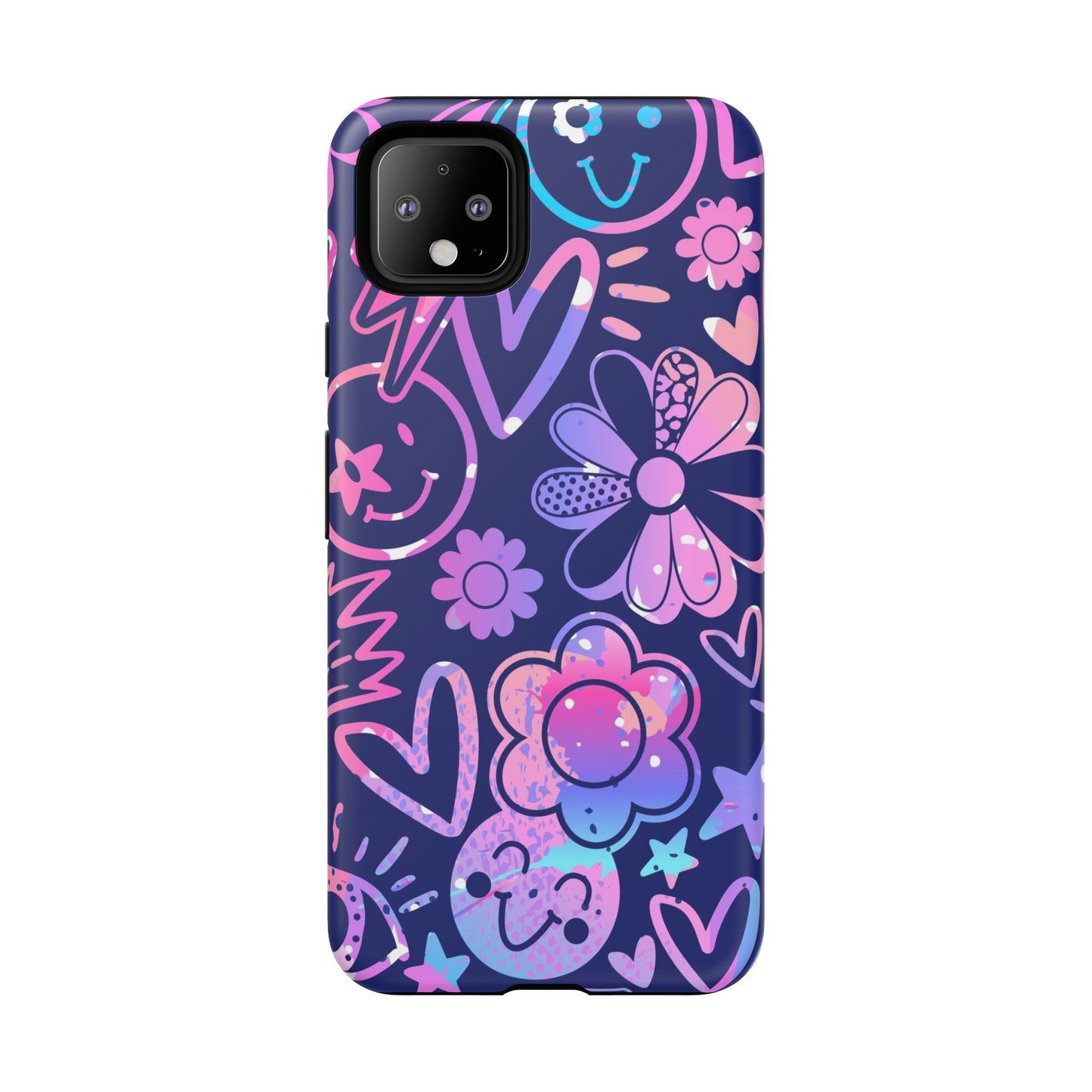 Live Inspired: Purple Tough Case for iPhone, Samsung Galaxy and Google Pixel devices