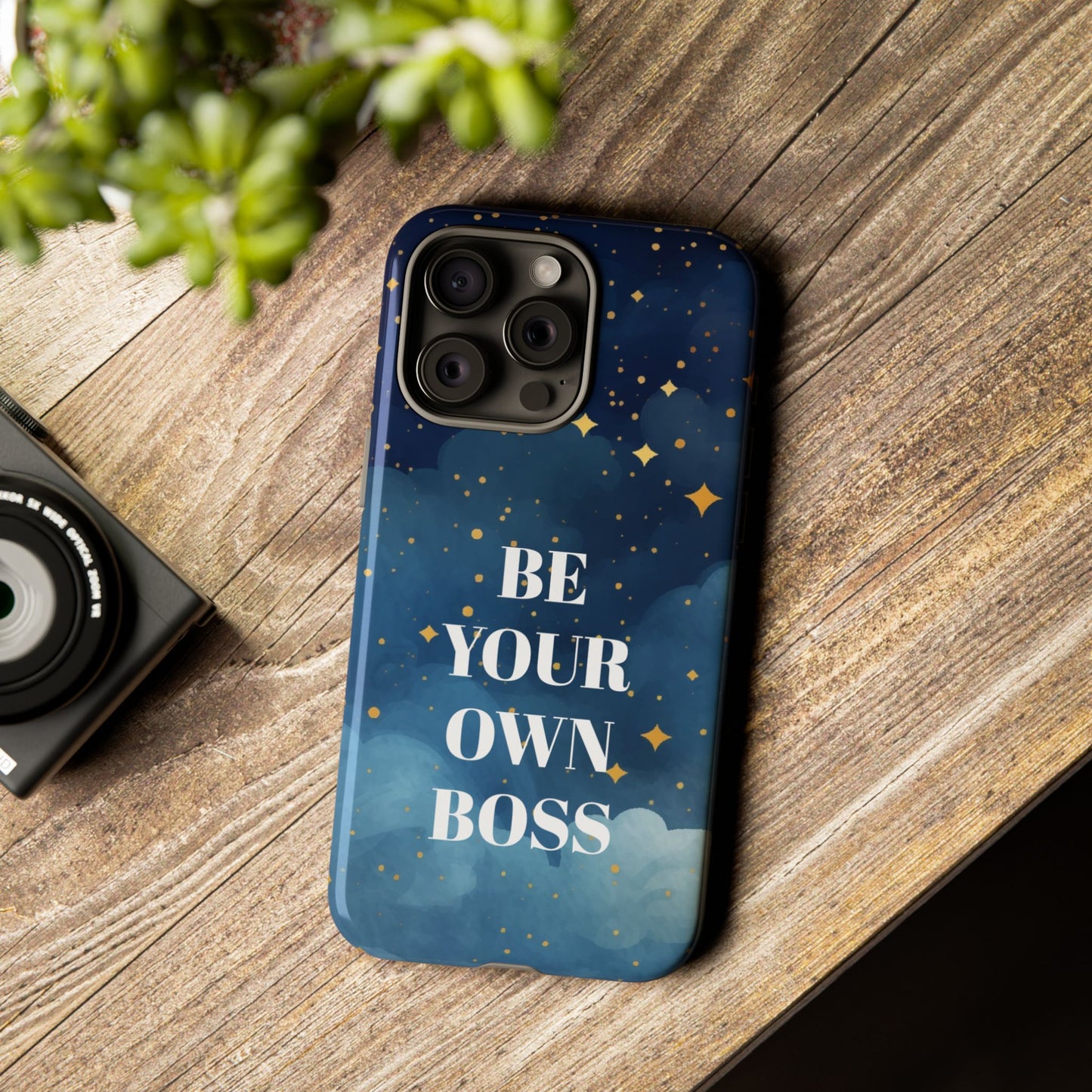 Be Your Own Boss: Inspiring Phone Case for iPhone, Samsung Galaxy and Google Pixel devices